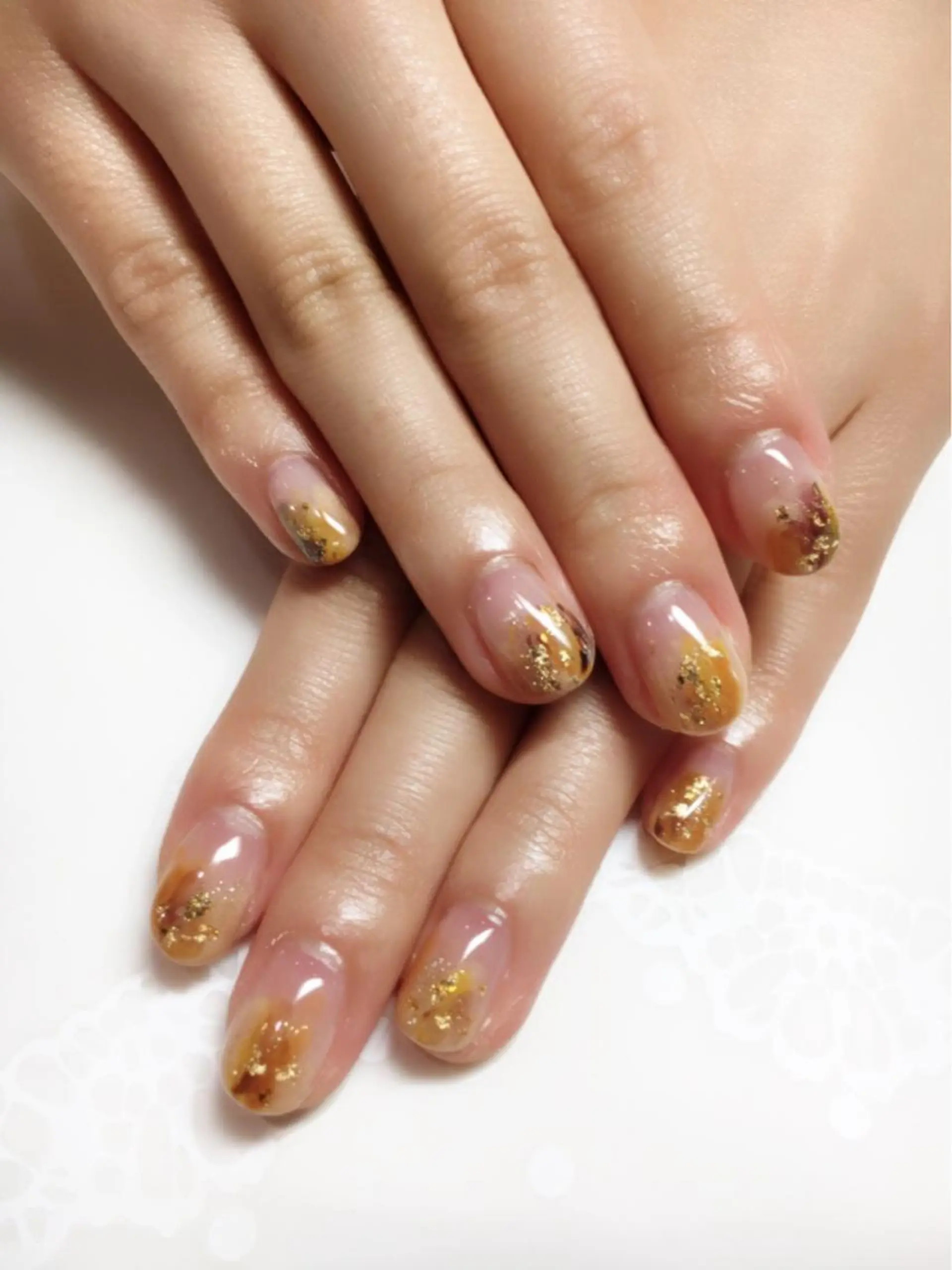 ネイル ニュアンスネイル フジタ エリカのネイルデザイン