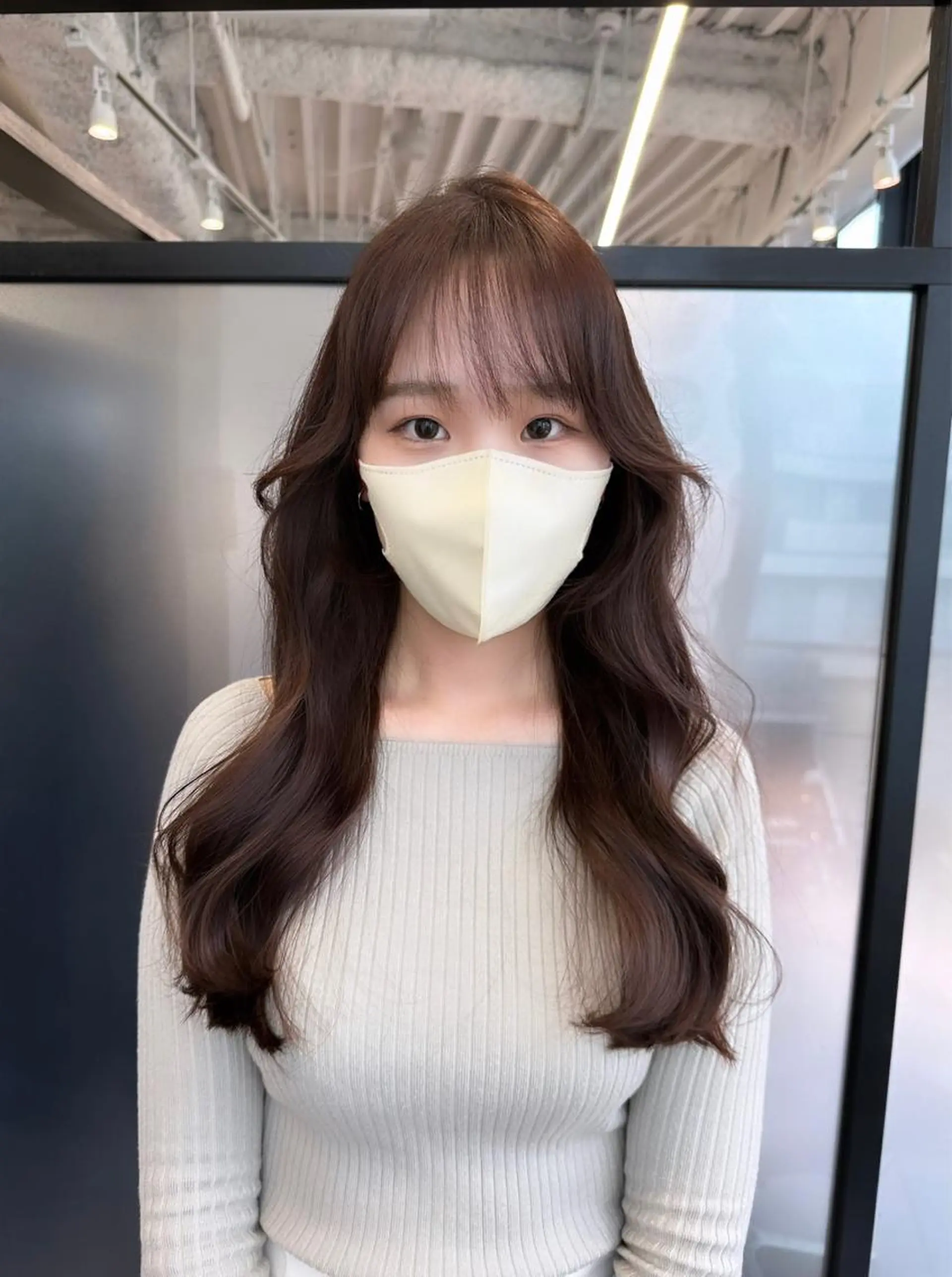 ミディアム カラー INTRO.by Fi-Ne所属・韓国ヘア 店長NEGIのヘアスタイル