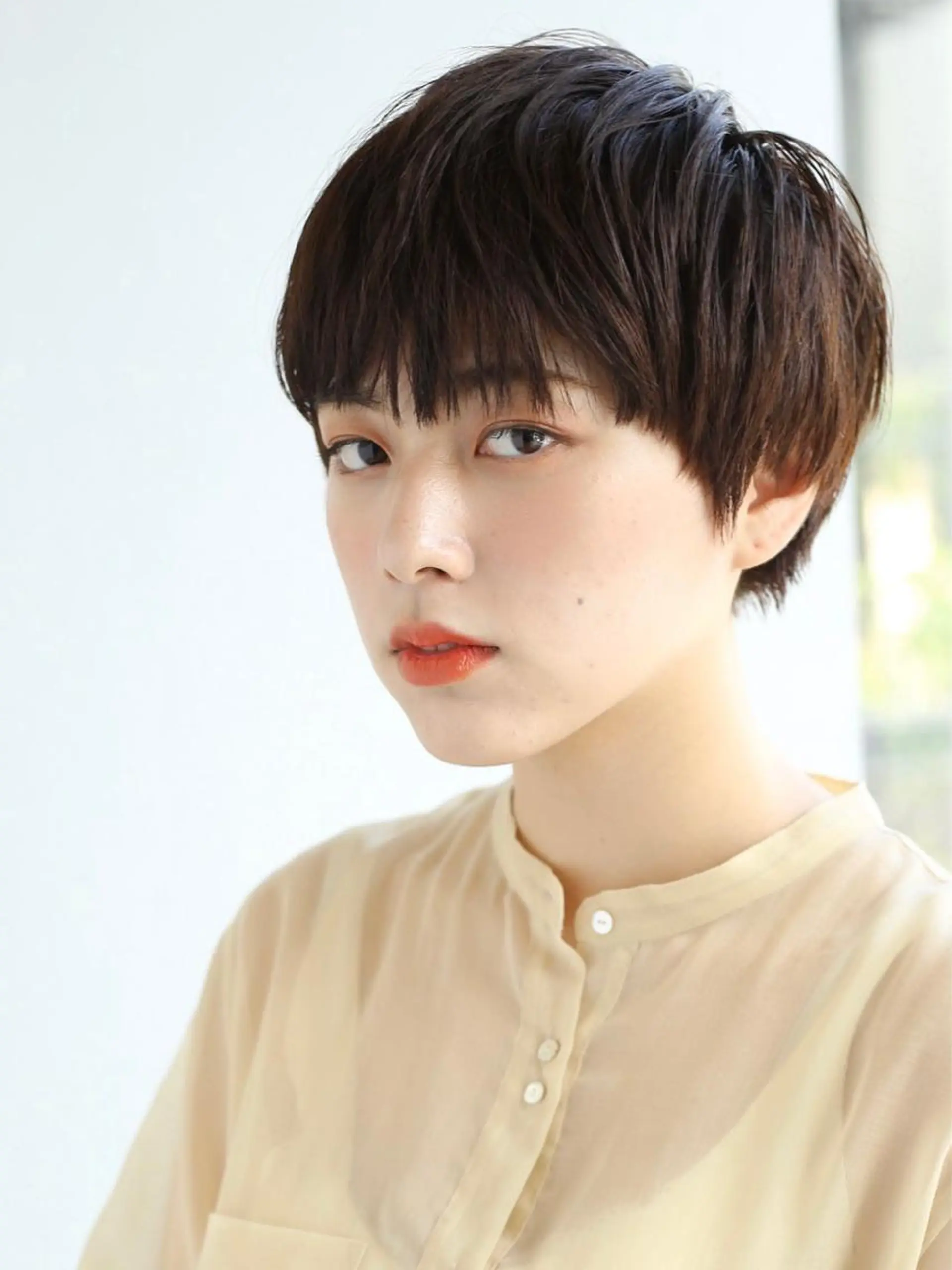 ショート カラー カット ヘアカラー conne&riri所属・MAYU 💚森下のヘアスタイル