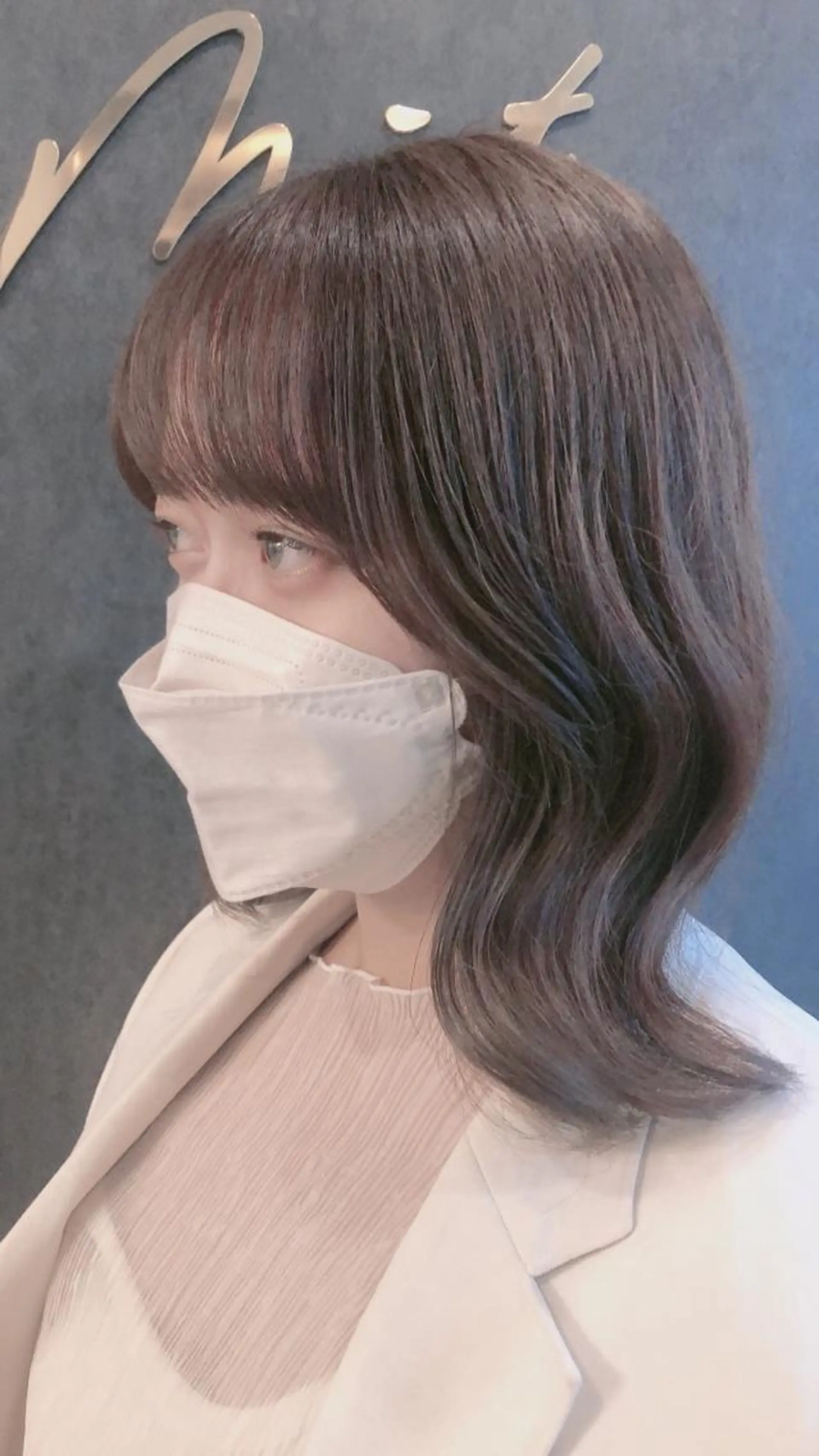 ミディアム 韓国風ヘア 【副店長】 小林幸江の眉毛・アイブロウイメージ