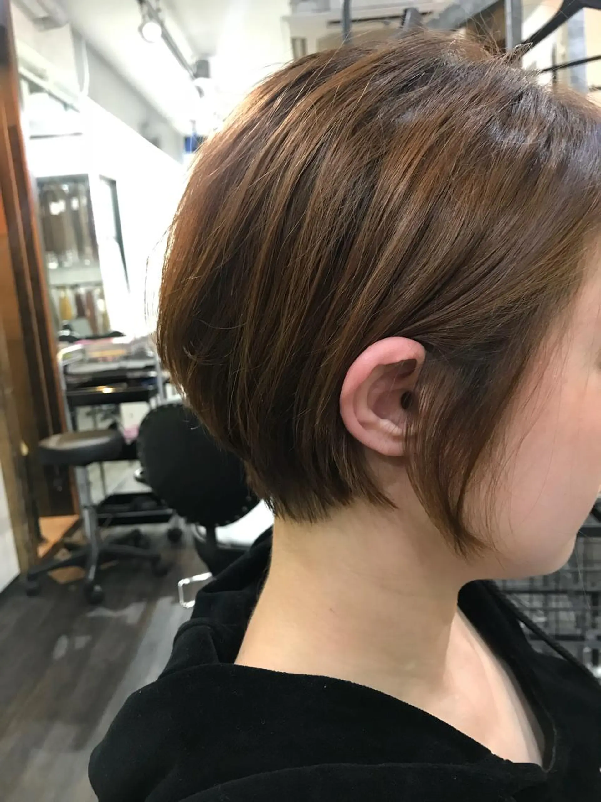 ショート ショートヘア 家田 竜のヘアスタイル