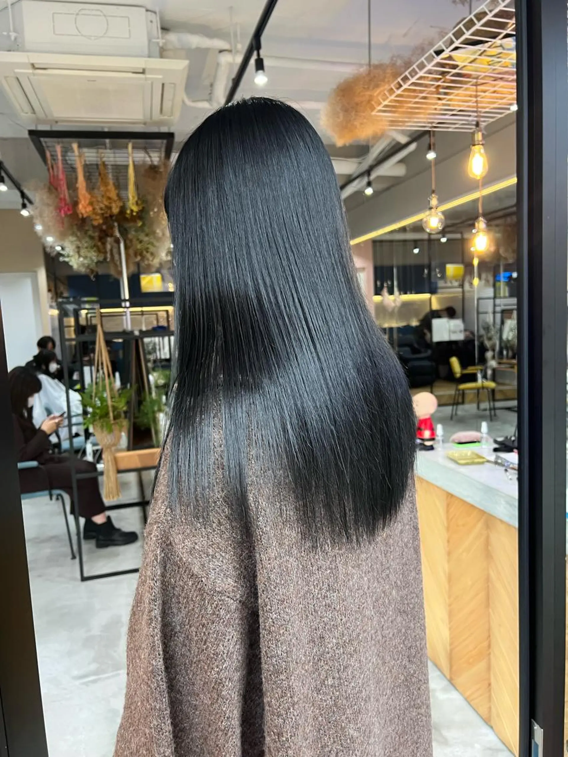 ロング 水上 春花のヘアスタイル