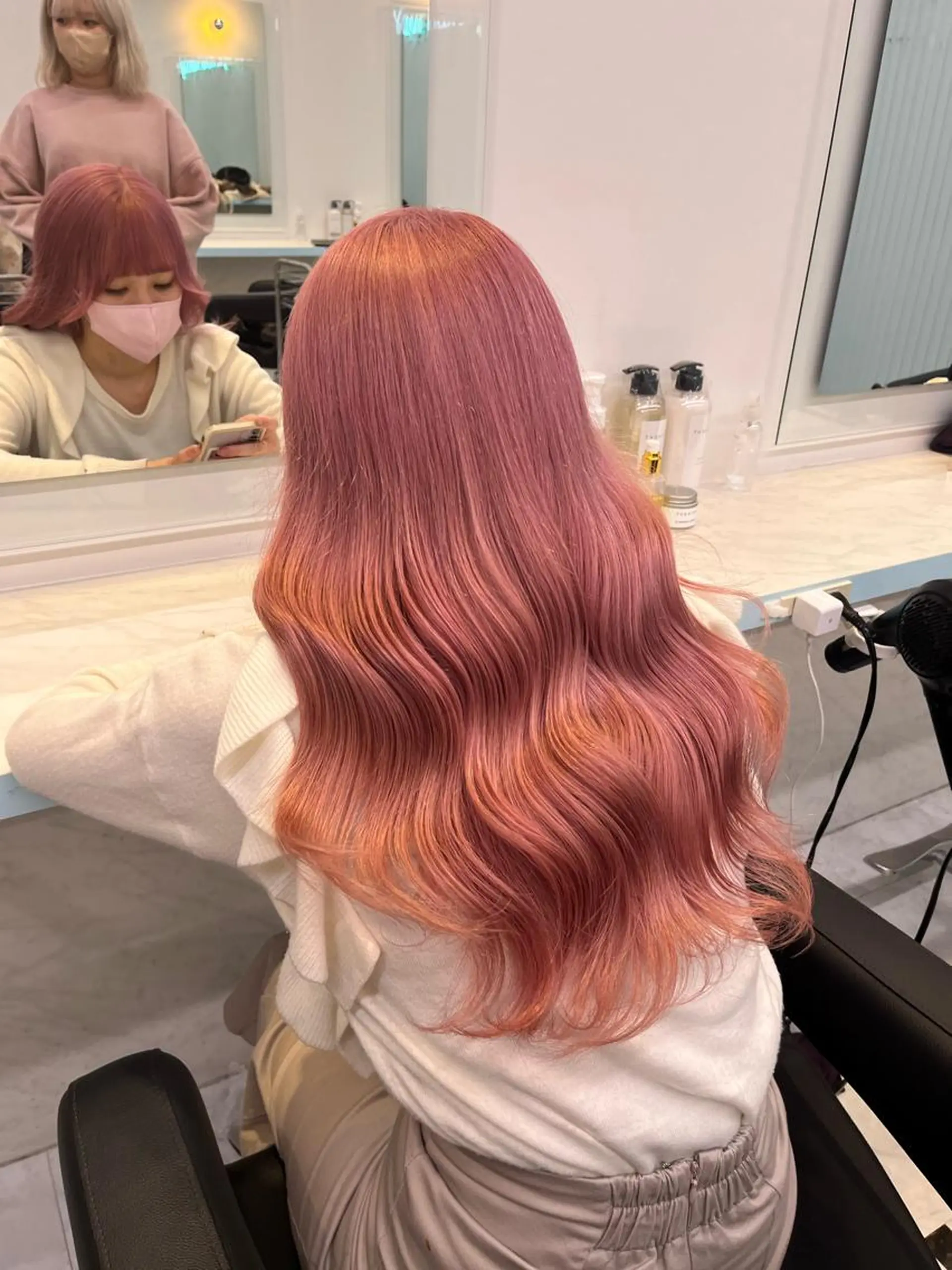 ロング カラー ヘアアレンジ 愛されカラー🩷 はるなのヘアスタイル