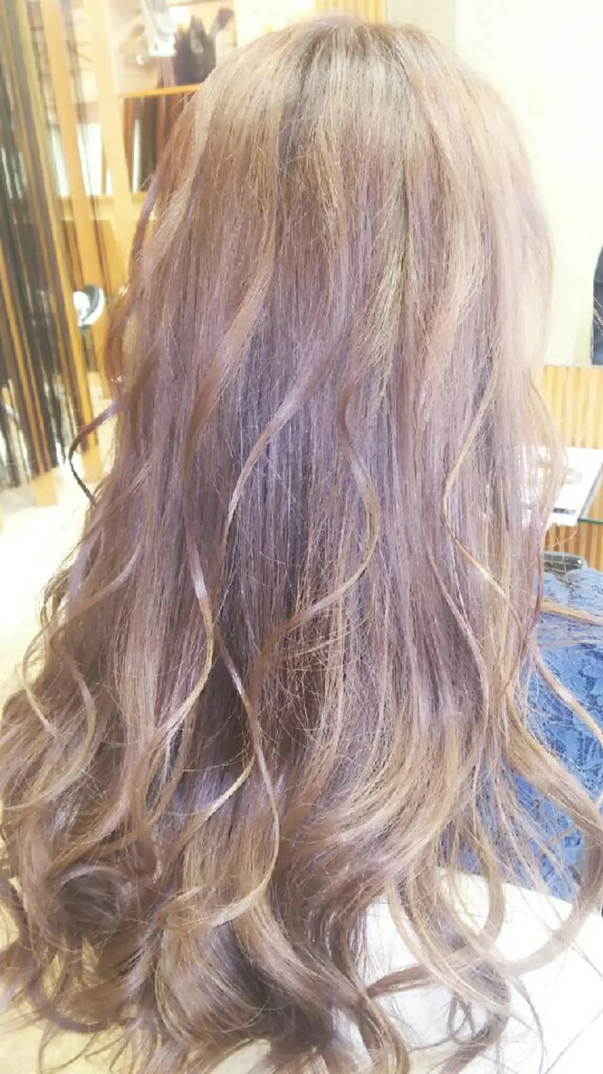 カラー ロング ピンクカラー 脇田 雄大のヘアスタイル