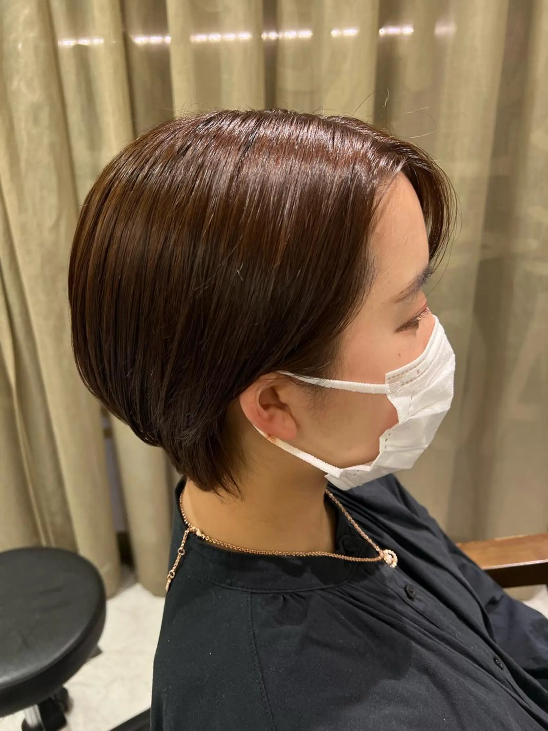 ショート 似合わせカット 小林愛奈のヘアスタイル