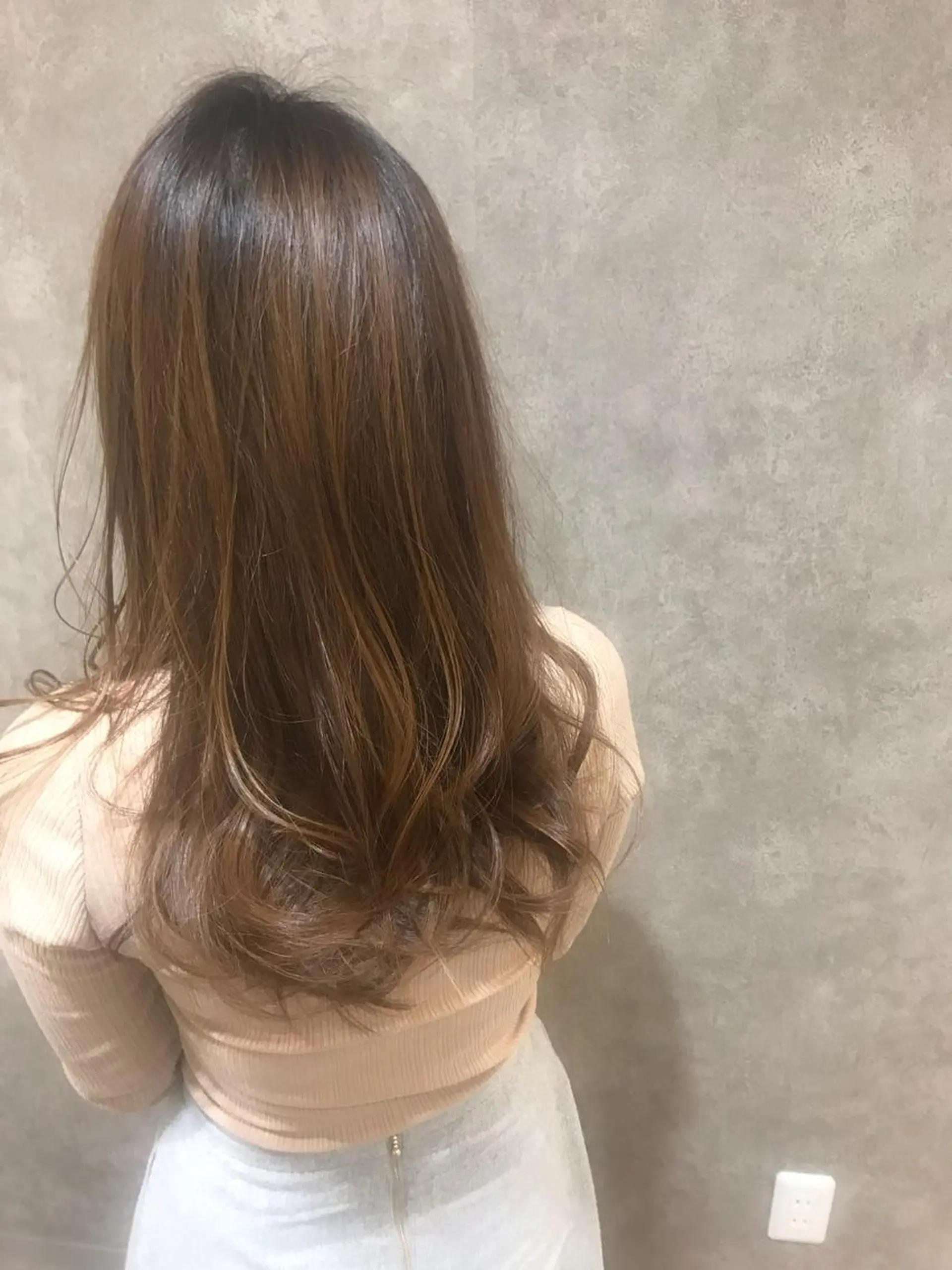 セミロング カット Lamp所属・ショート／透明感 カラー加治竜汰💡のヘアスタイル