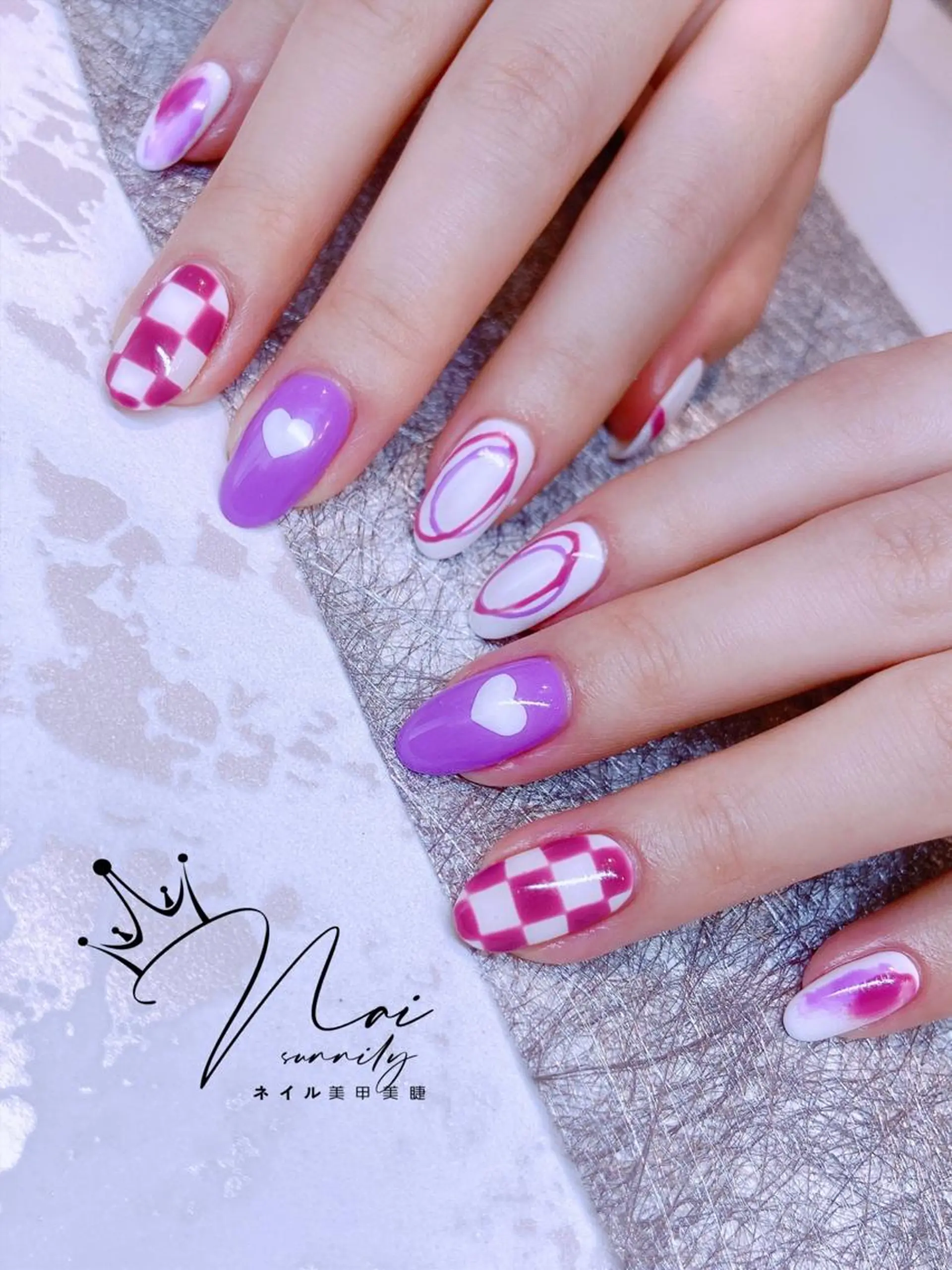 ネイル 長さだし専門店 M2 rikaのネイルデザイン