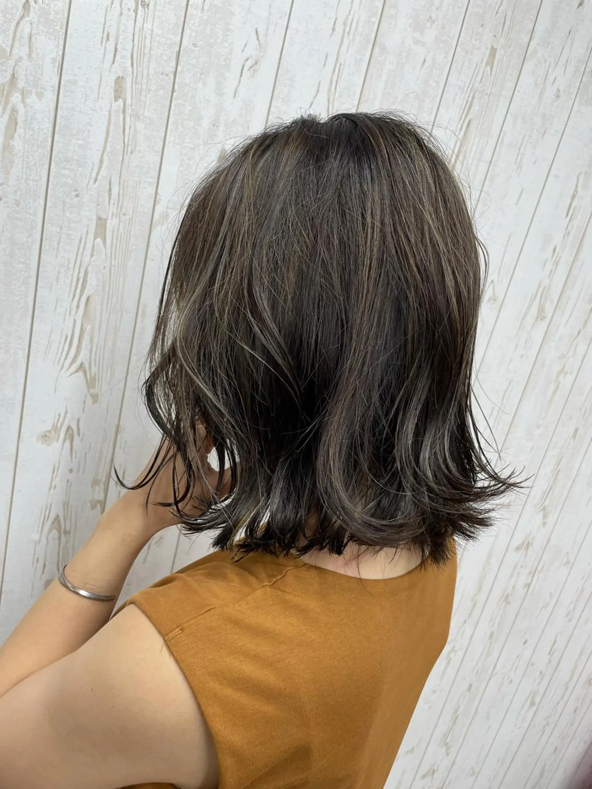 ミディアム カラー ハイライトカラー ハイライト カット ヘアカラー AN'TIA小作所属・AN'TIA小作代表 ⭐︎kazuma⭐︎のヘアスタイル