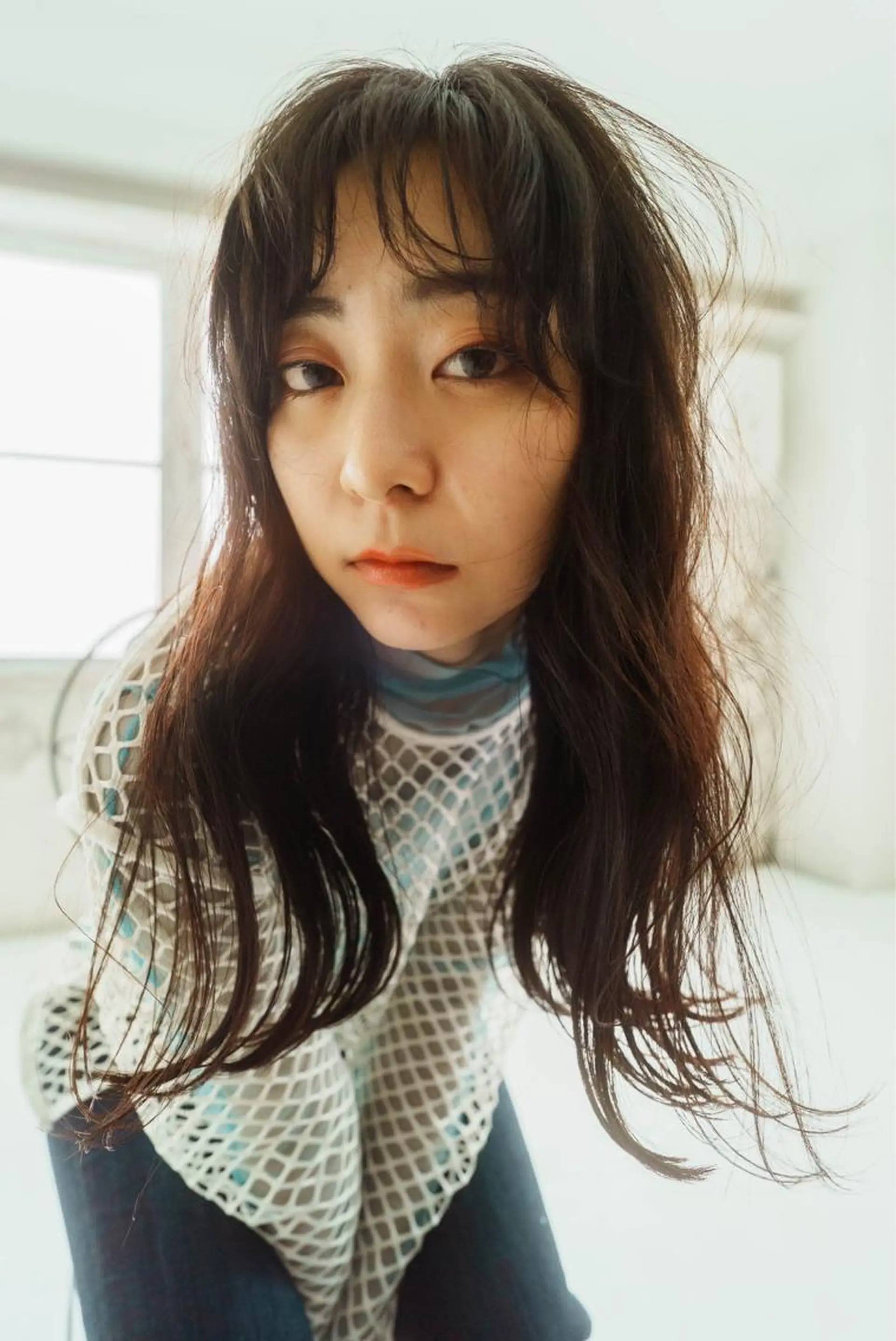 ロング カット ヘアカラー トリートメント オオネザワ ユカのヘアスタイル