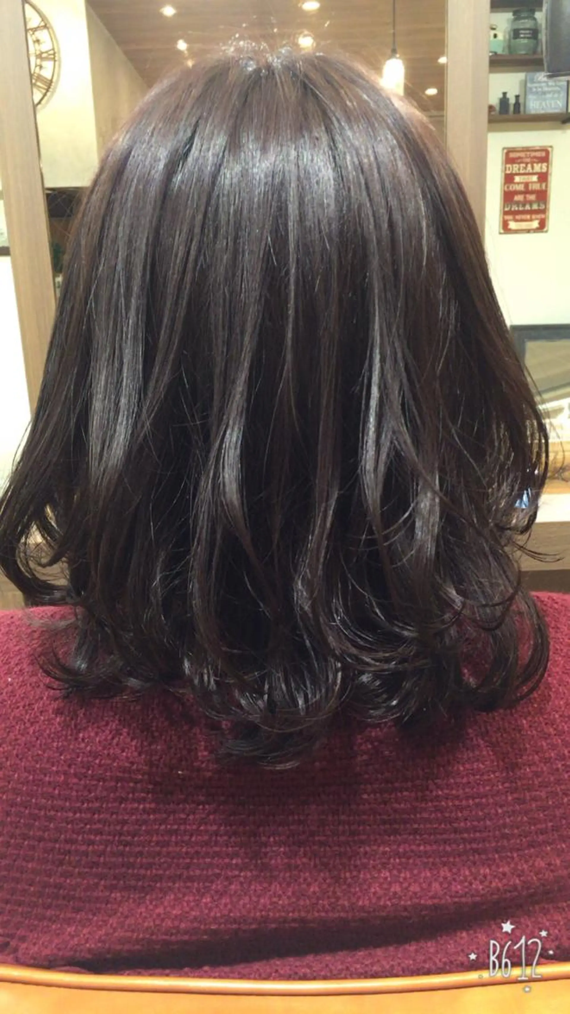 ミディアム カラー kurata miyuuのヘアスタイル
