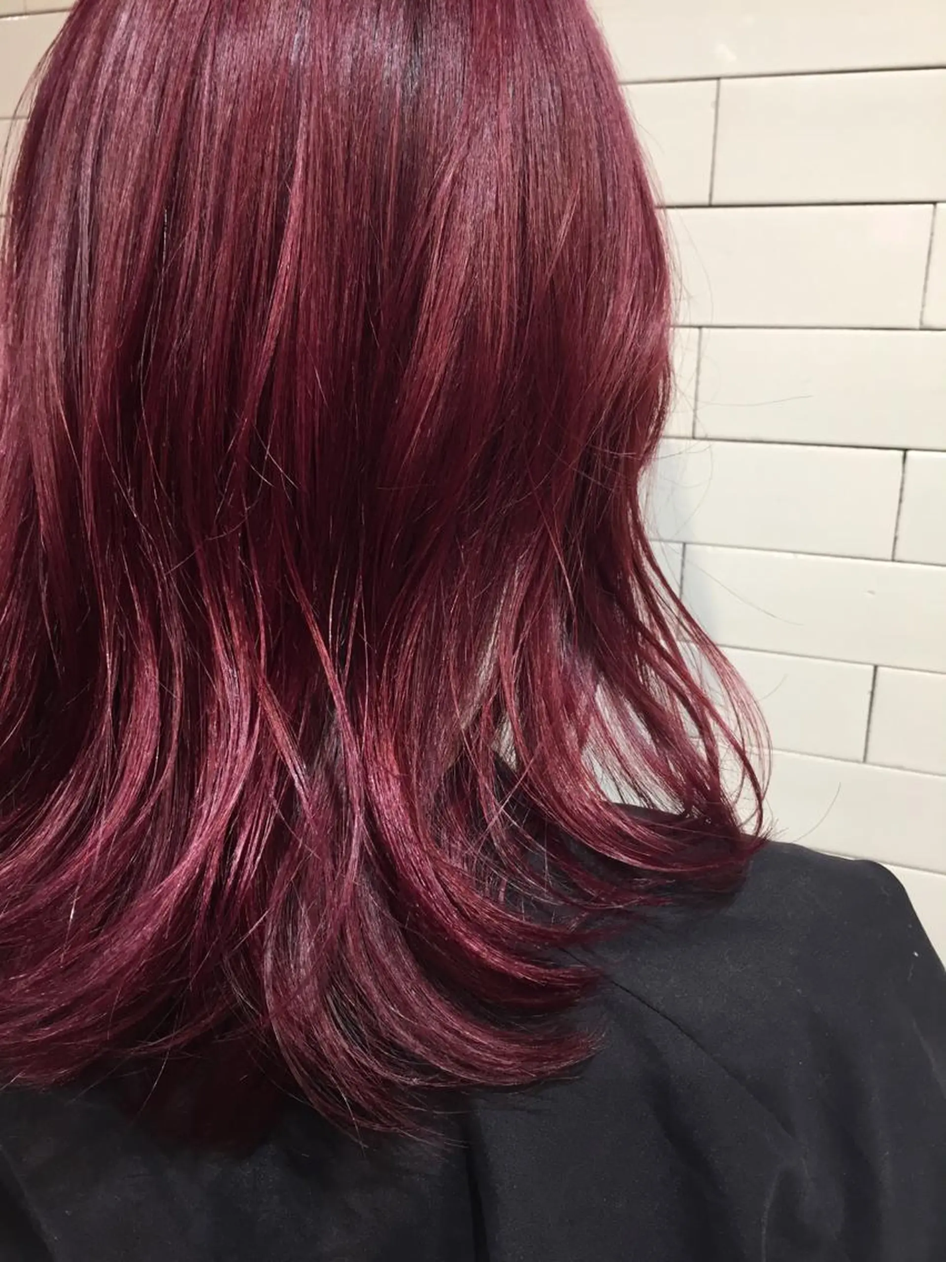 ミディアム カラー トップスタイリスト 👑田添幹宜のヘアスタイル