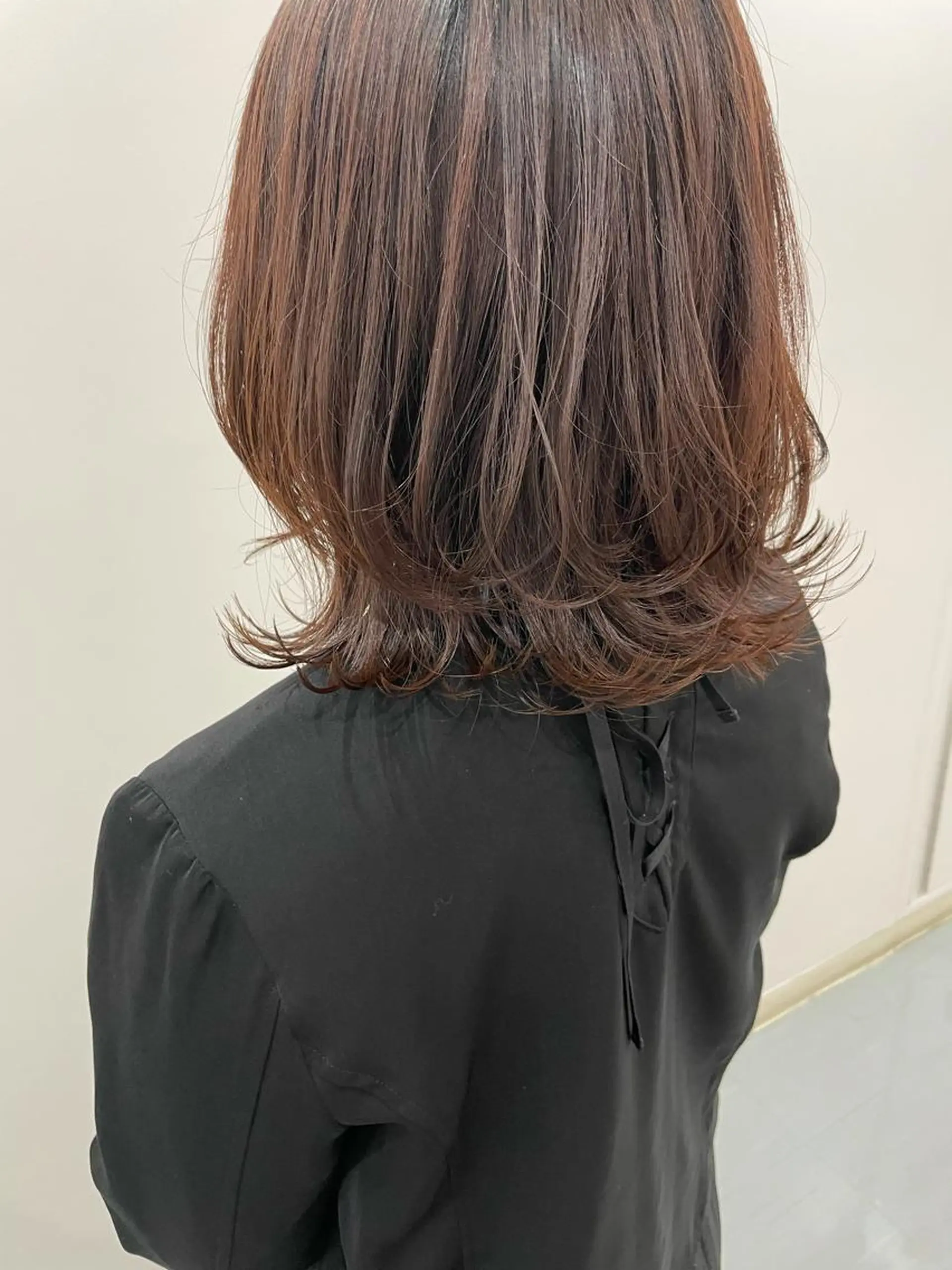 ミディアム akane .のヘアスタイル