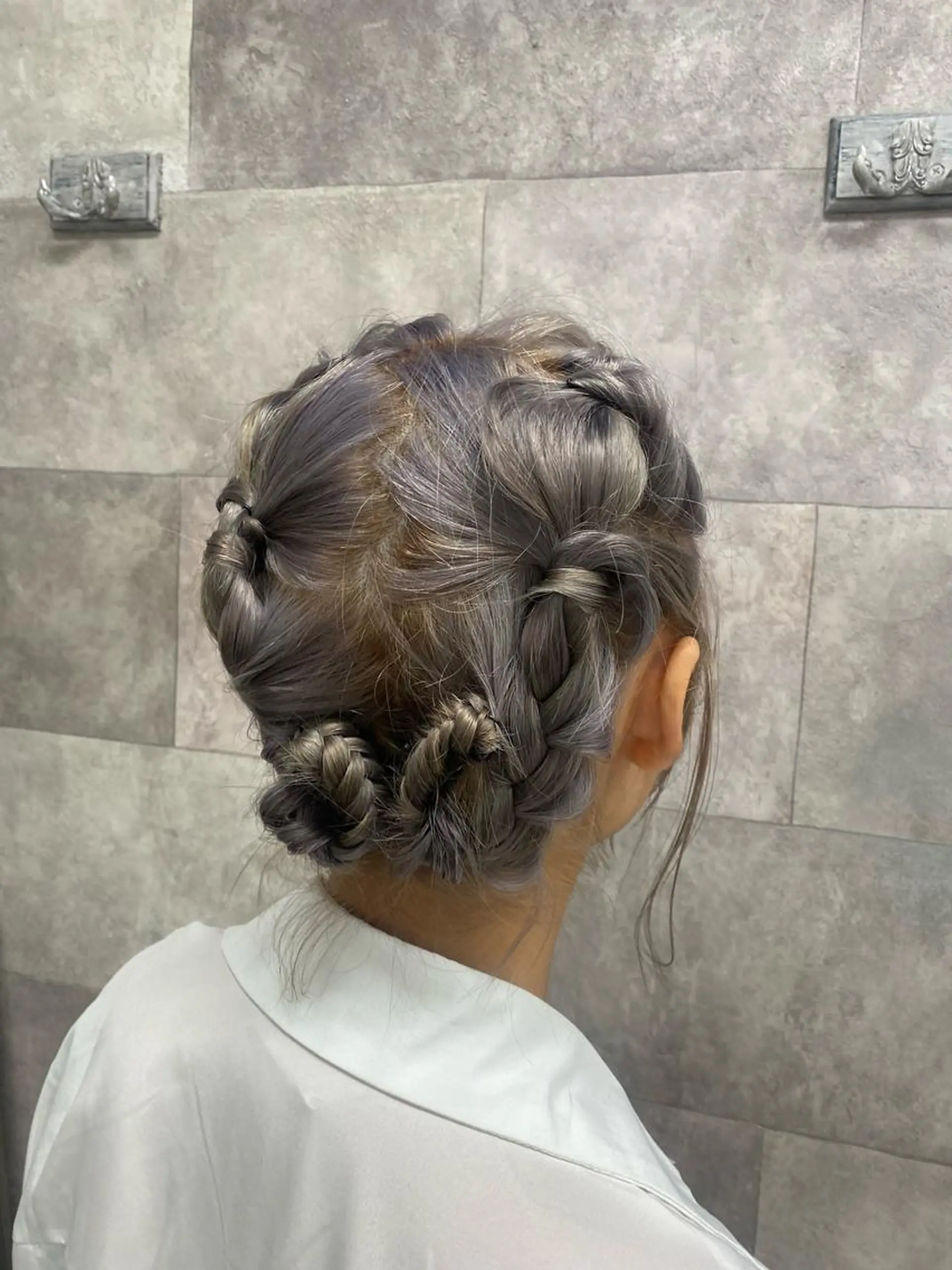 ミディアム ヘアアレンジ ナチュラル×色気パ ーマ 渋谷/マナミのヘアスタイル