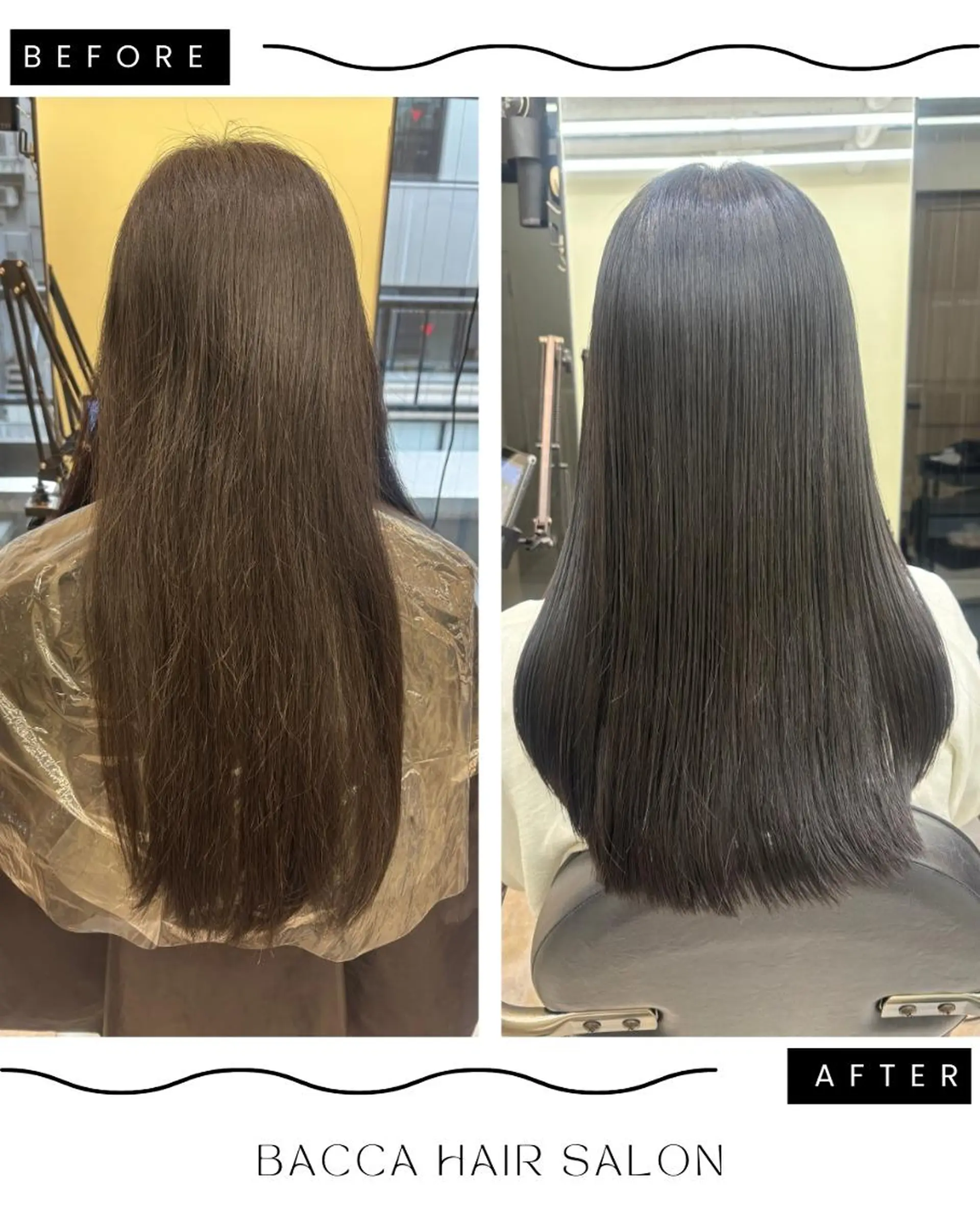 ロング 髪質改善 トリートメント 桜木町2分/くびれ /ボブ/ナチュラルのヘアスタイル