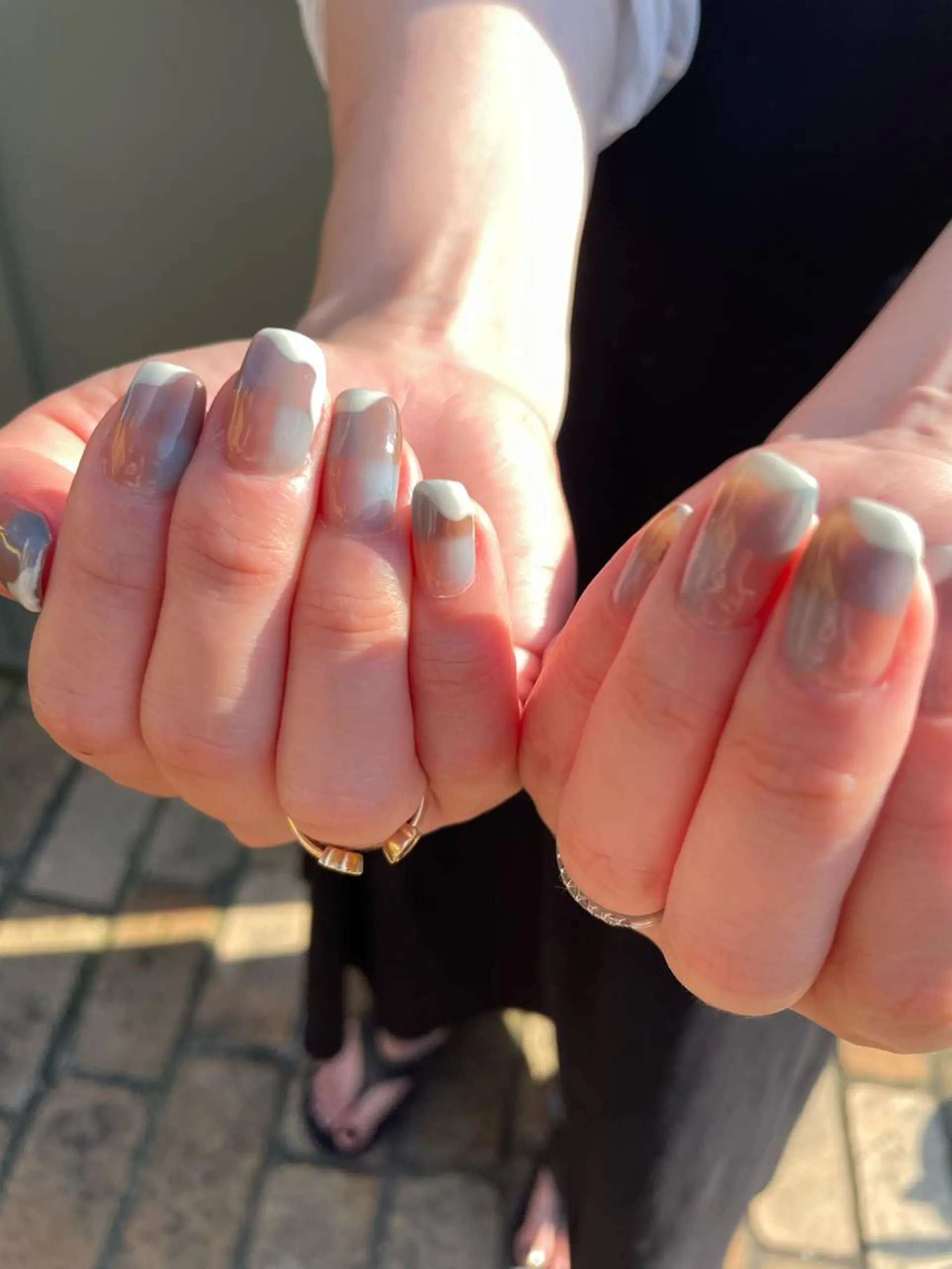 ネイル ハンドネイル 大家 小百合のネイルデザイン