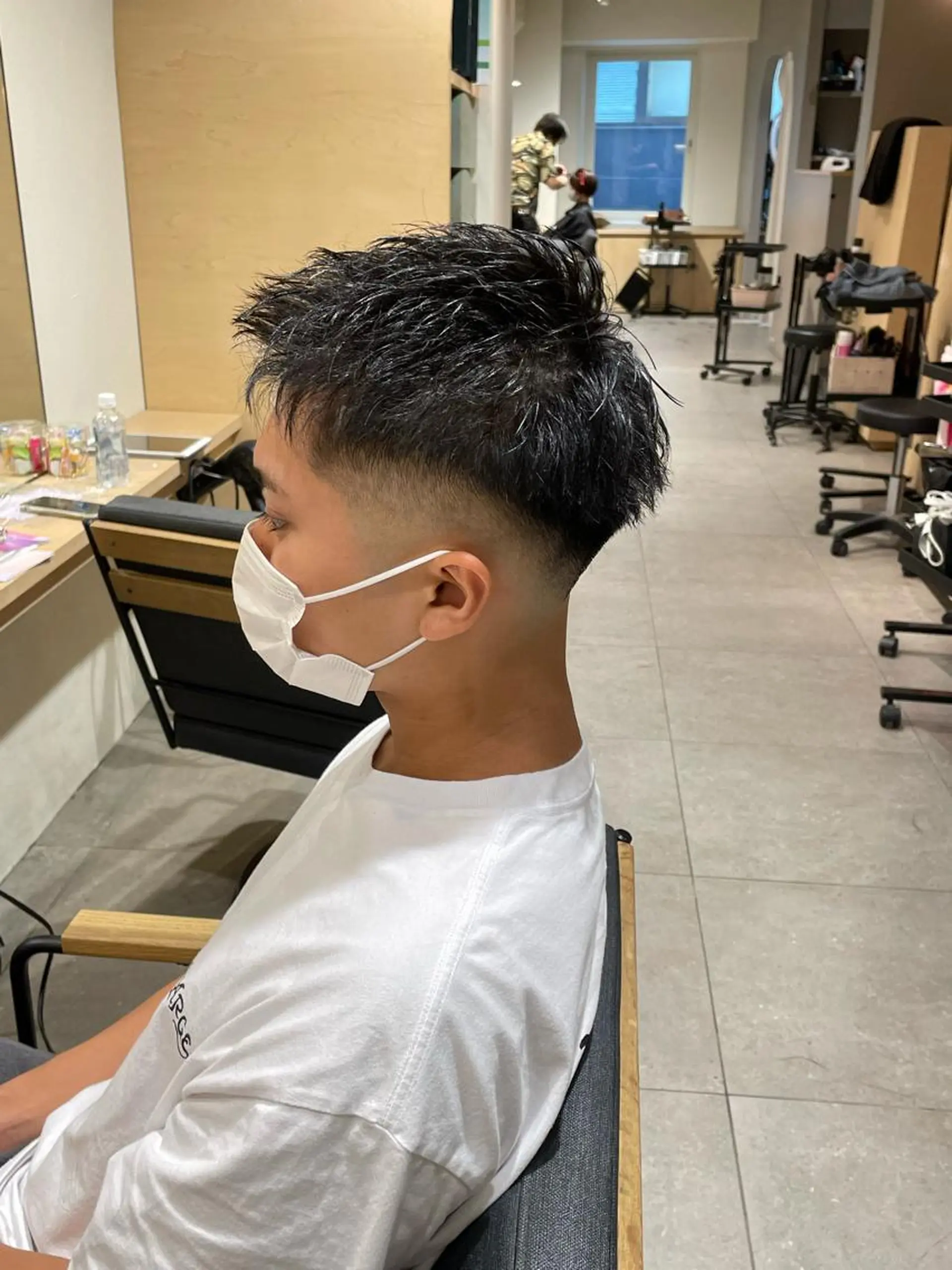 メンズ フェードカット スキンフェード カット Le'a所属・渋谷/フェード/ 國分 翔のヘアスタイル