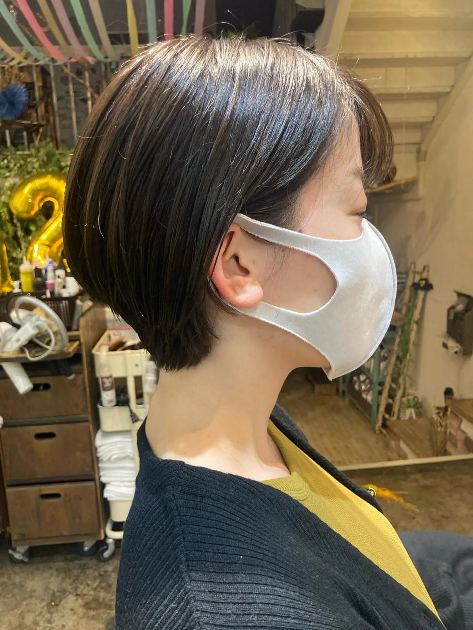 ショート カラー Cocorokara所属・カナザワ アリッサのヘアスタイル