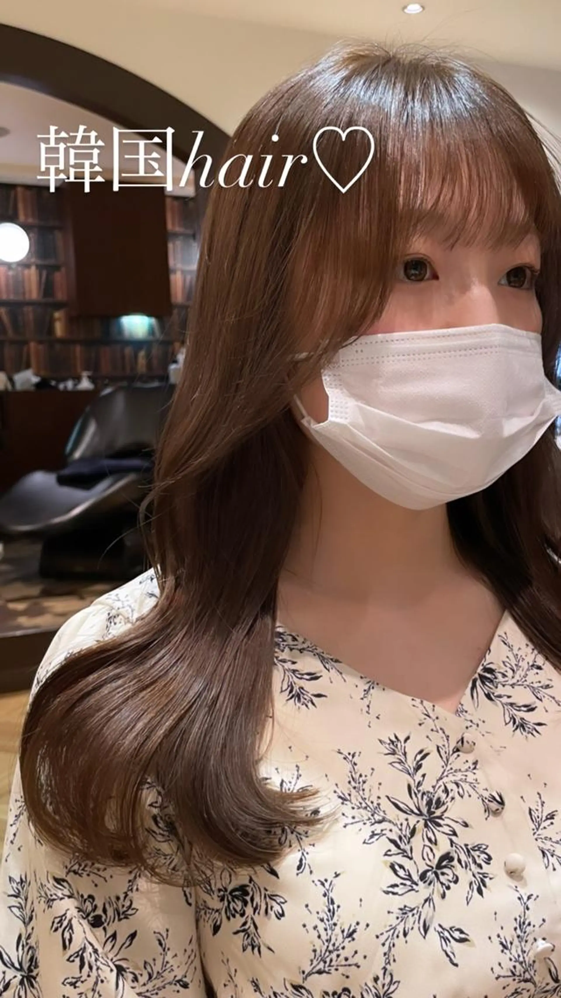 ロング カット ヘアカラー トリートメント 💖レイヤー×美髪 💖momoのヘアスタイル