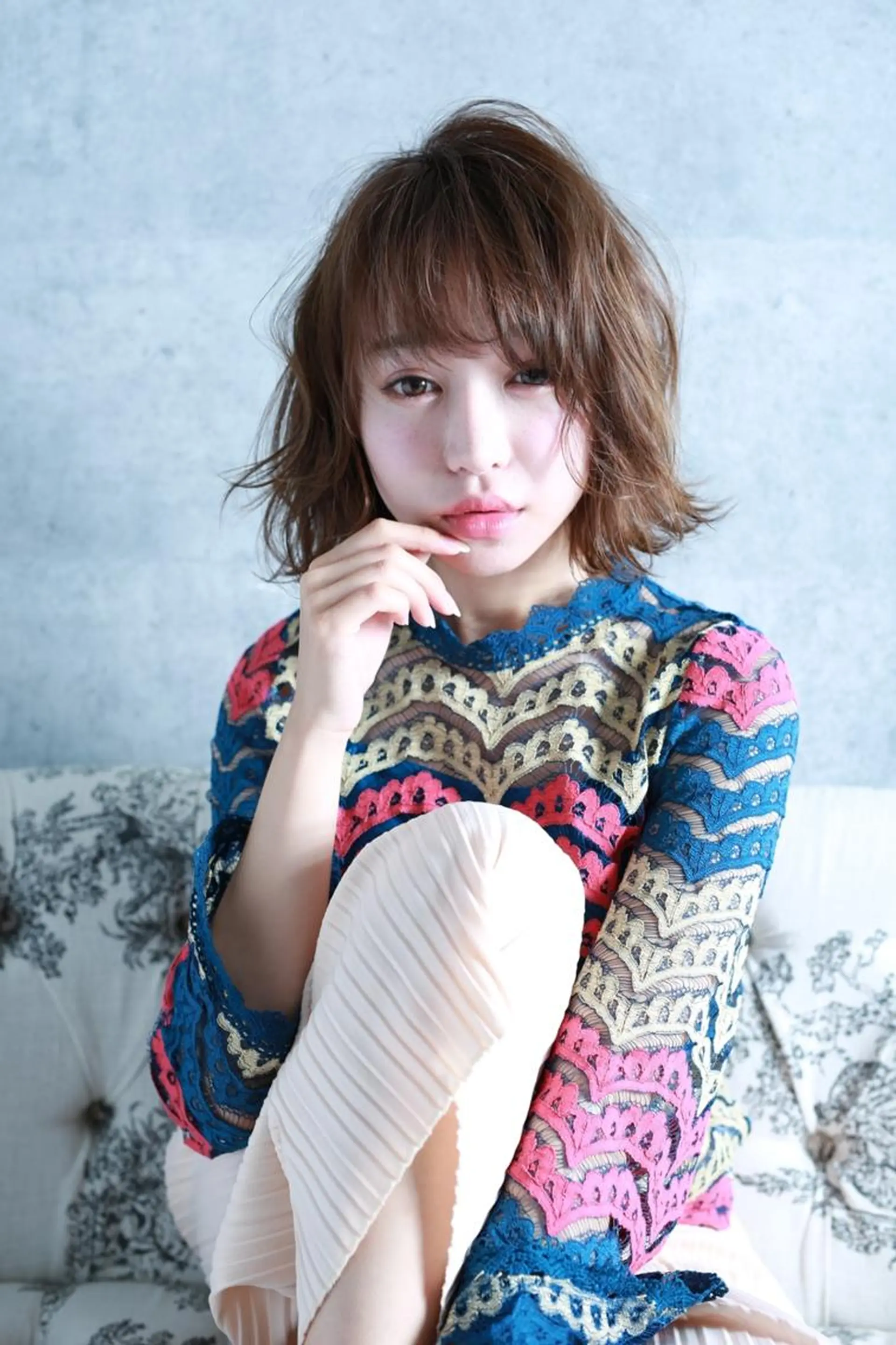 ミディアム 指名支持率NO.1 スタイリストのヘアスタイル