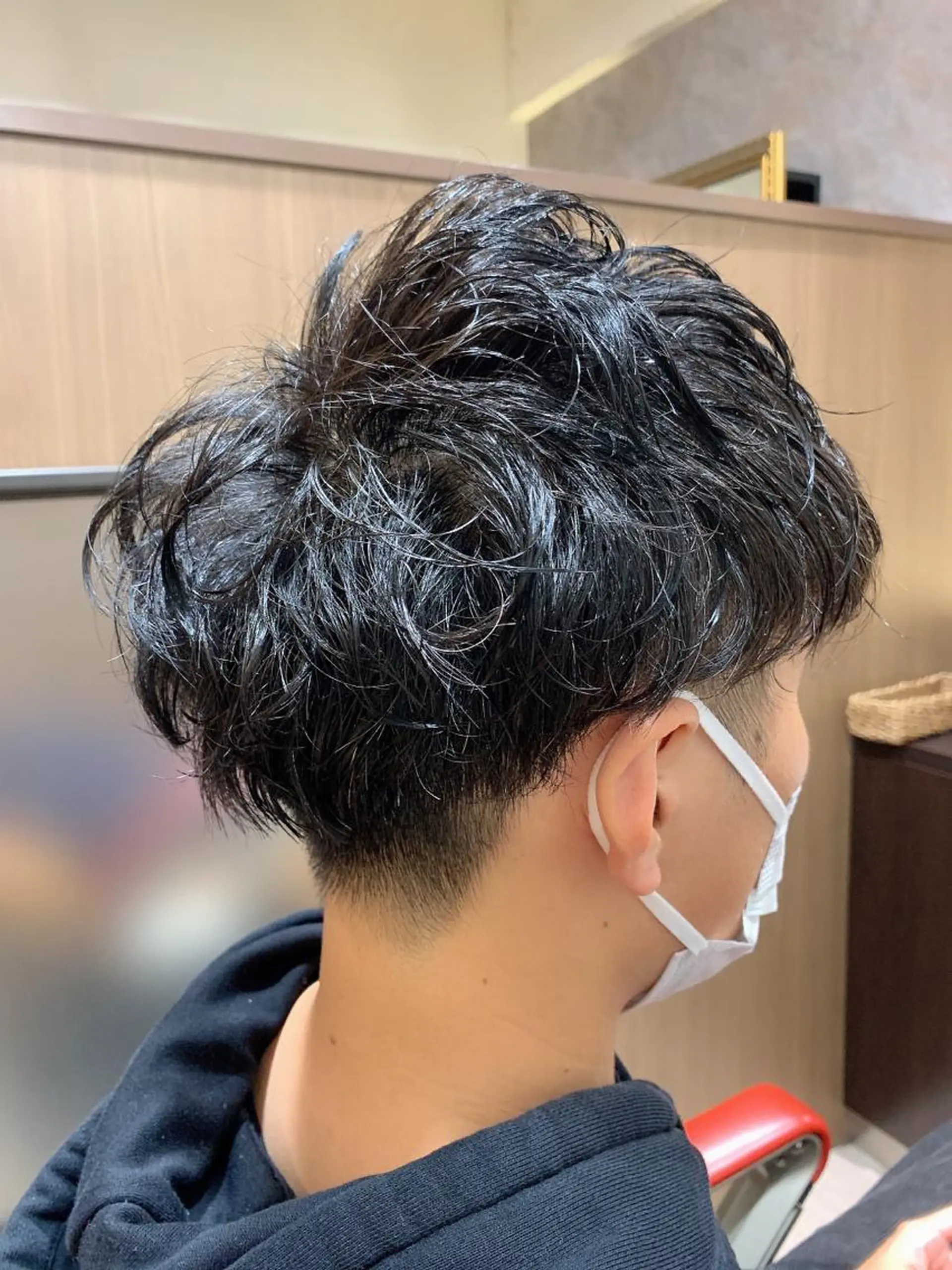 ショート パーマ メンズ mod's hair men所属・モッズヘアメン 我喜屋秀人のヘアスタイル