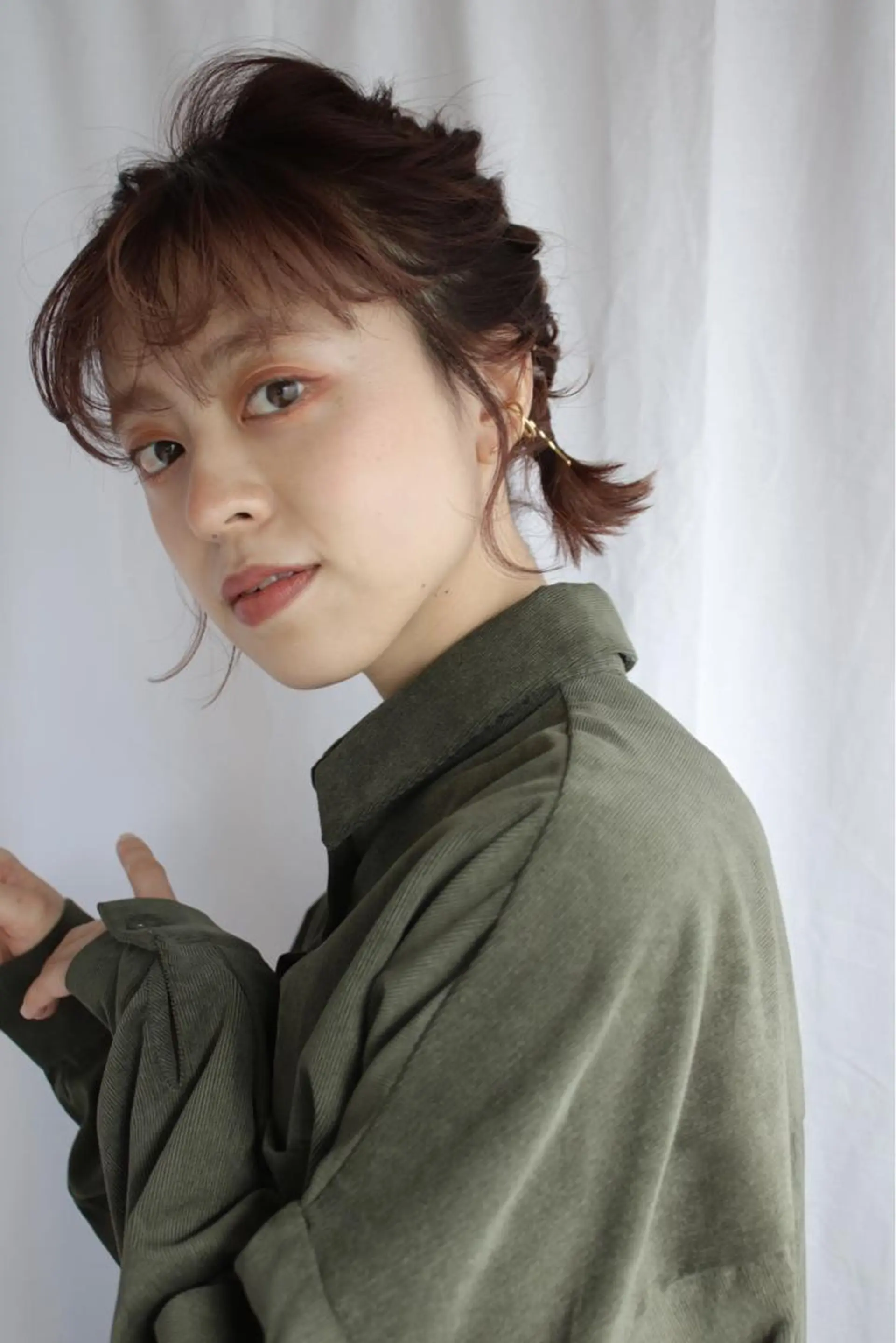 ミディアム ヘアアレンジ 奥山 沙季(大井町)のヘアスタイル