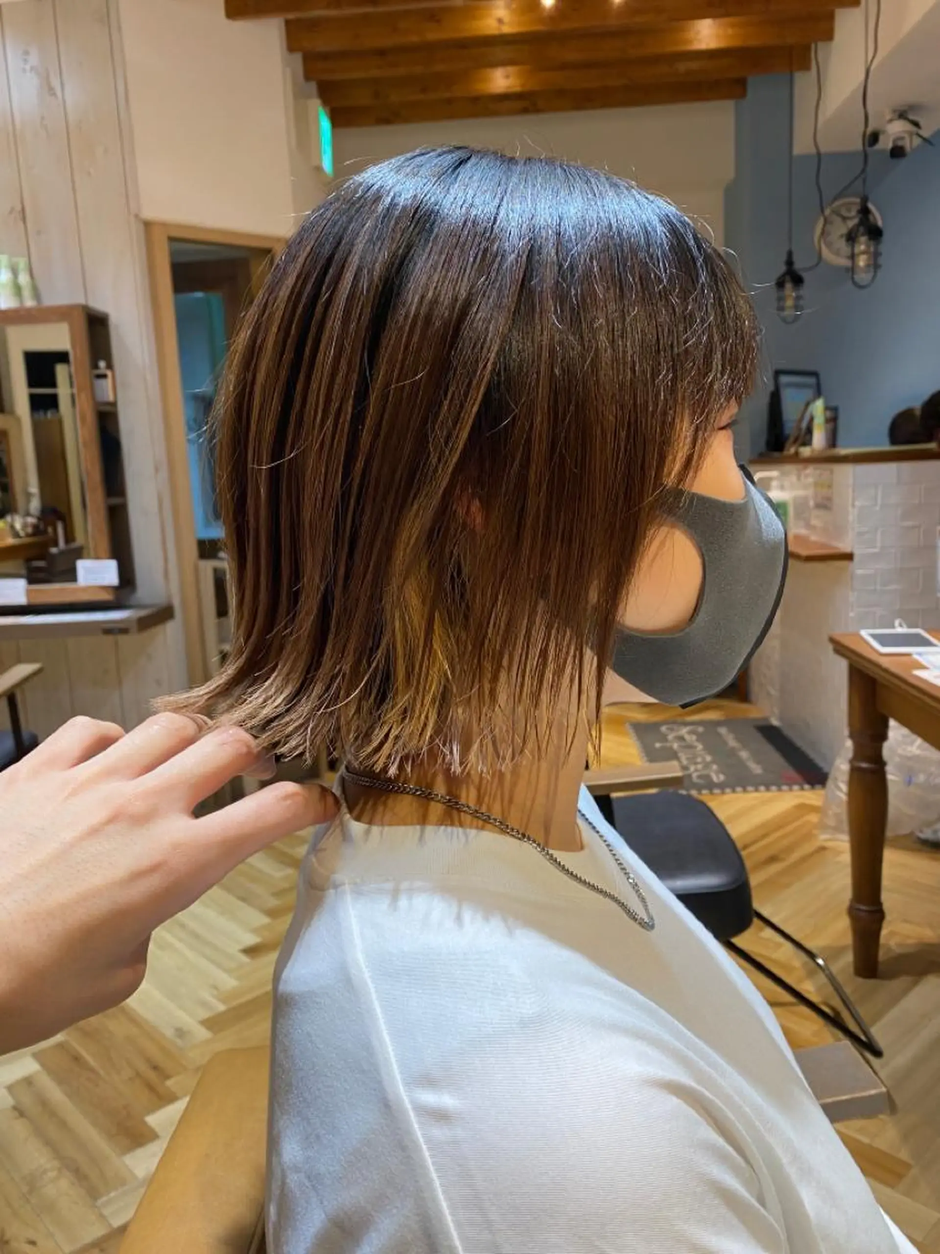 ショート カラー 美髪改善・ブリーチ tadasuke⭐️のヘアスタイル