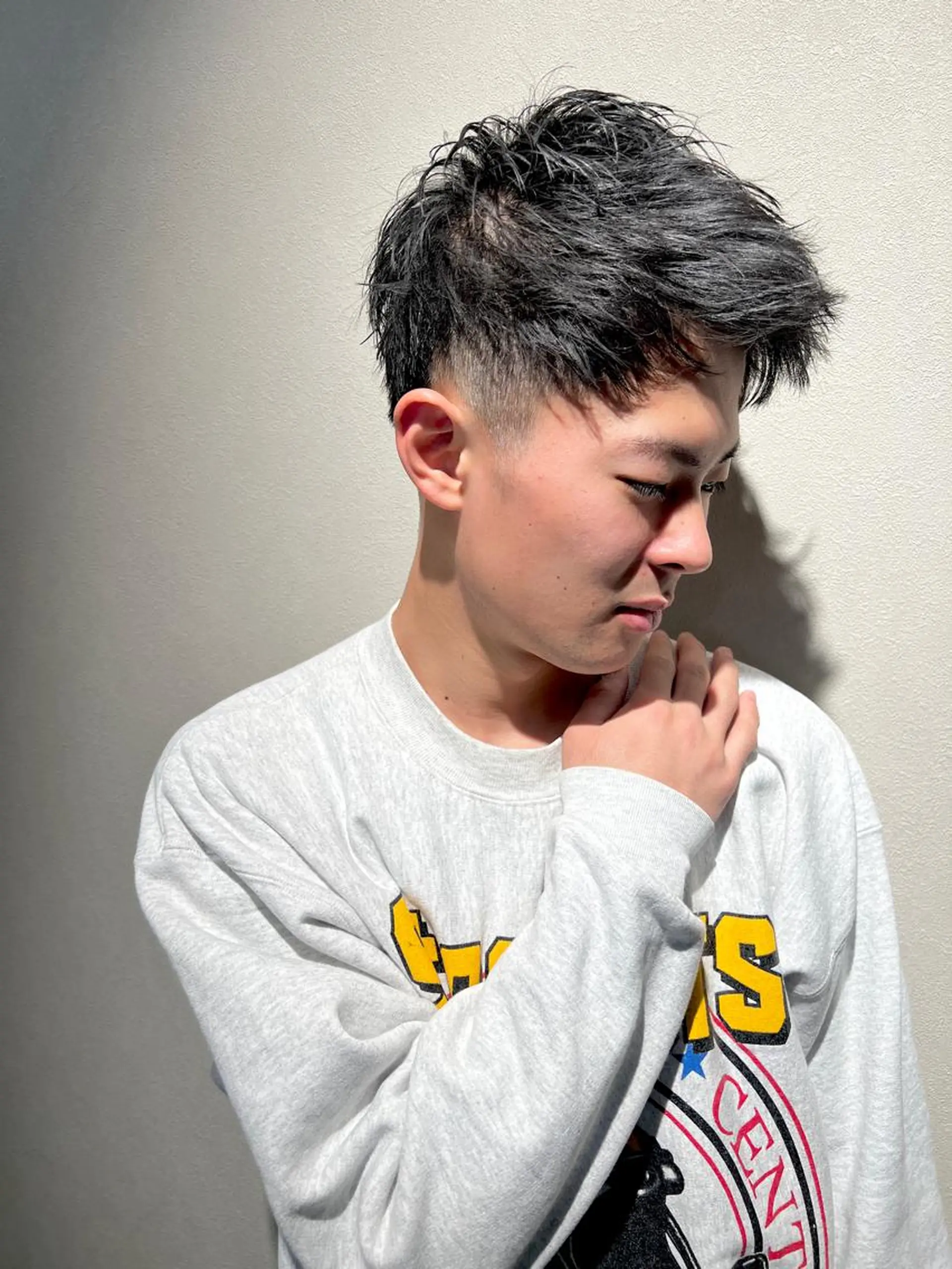 メンズ カット ヘッドスパ 目を惹く艶髪/髪質 改善カラー🤎ぐっちのヘアスタイル