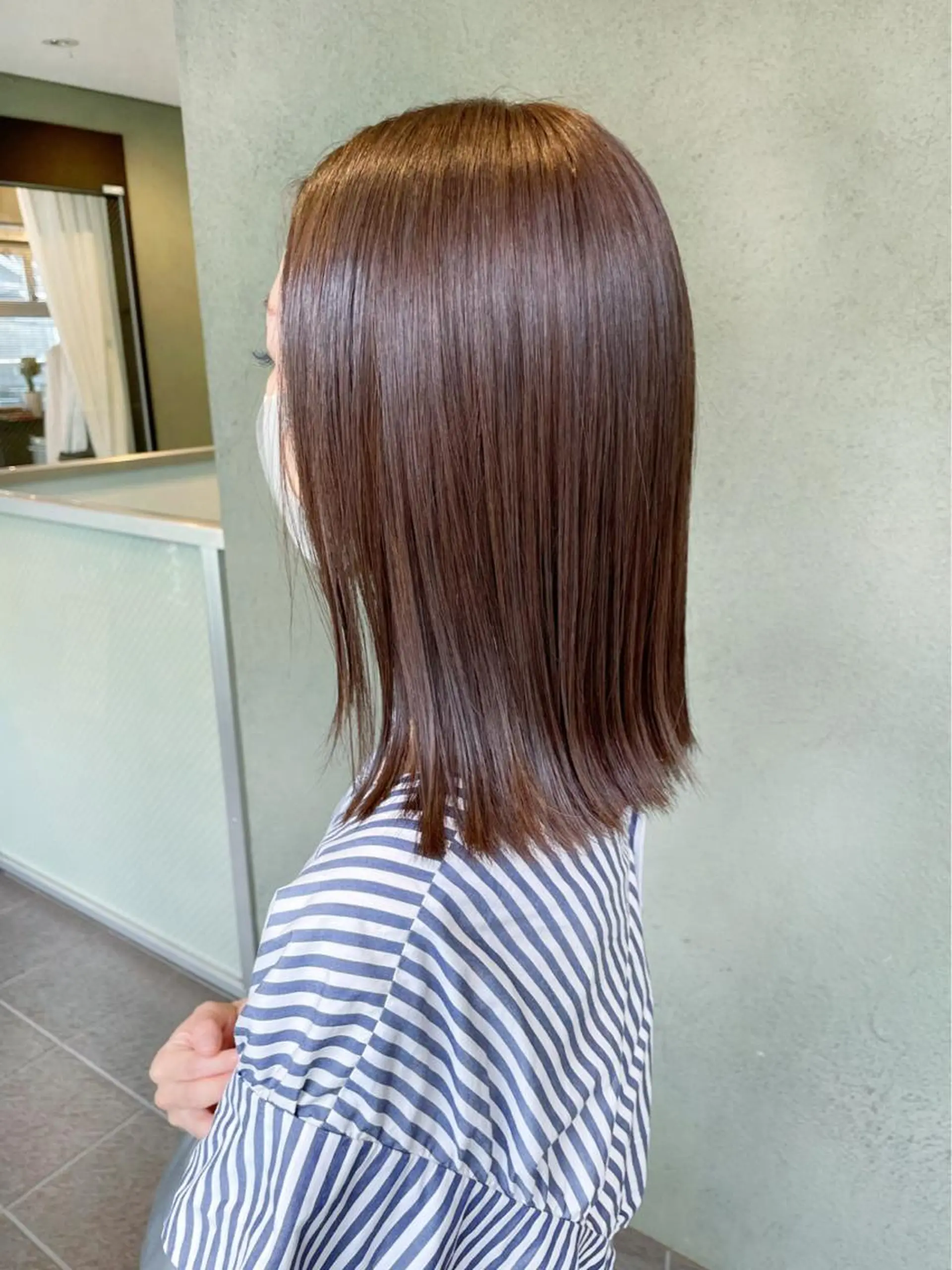 ミディアム カット トリートメント HIROKI ” stylistのヘアスタイル