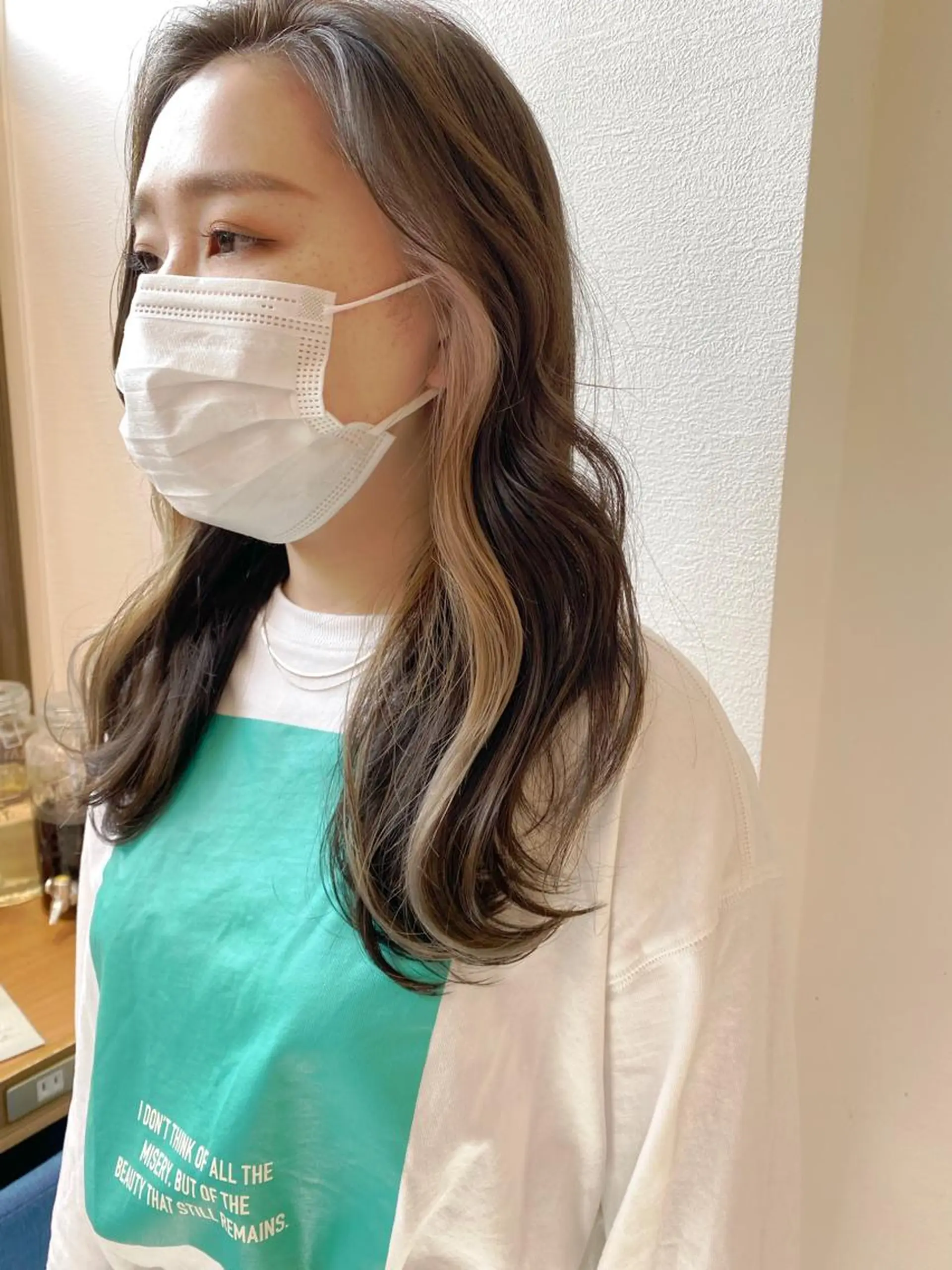 ロング ヘアカラー トリートメント レイヤーカット /透明感カラー西田のヘアスタイル