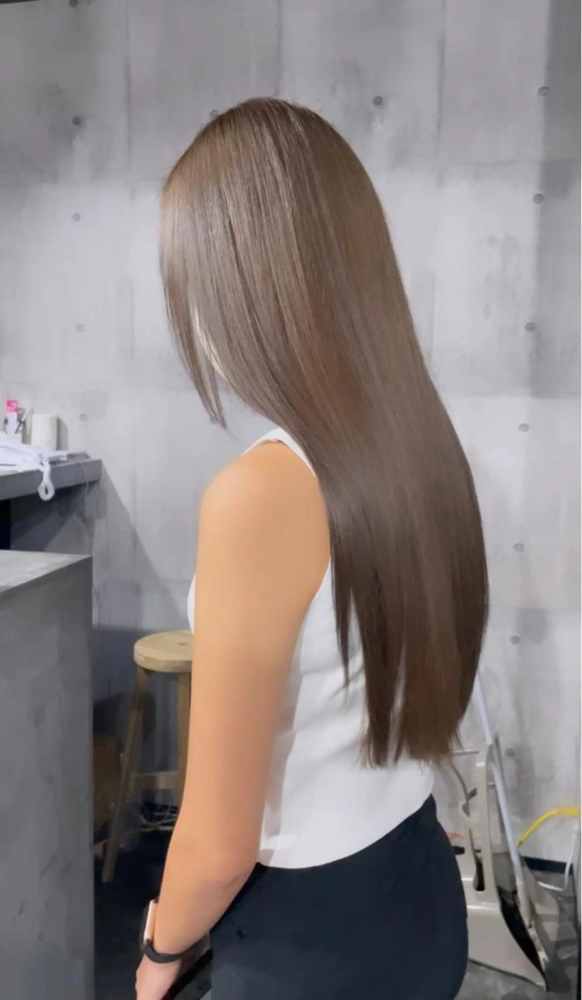 ロング カラー カット ヘアカラー トリートメント REGOLITH （レゴリス）所属・山田隆成/韓国カット バレ、ハイライト得意のヘアスタイル