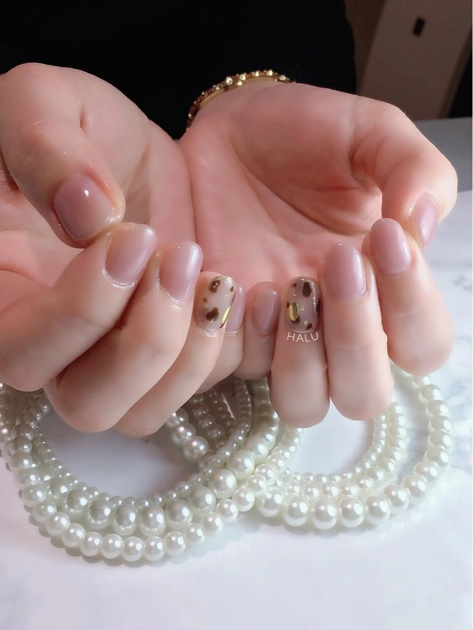 ネイル ニュアンスネイル HALU ハルのネイルデザイン