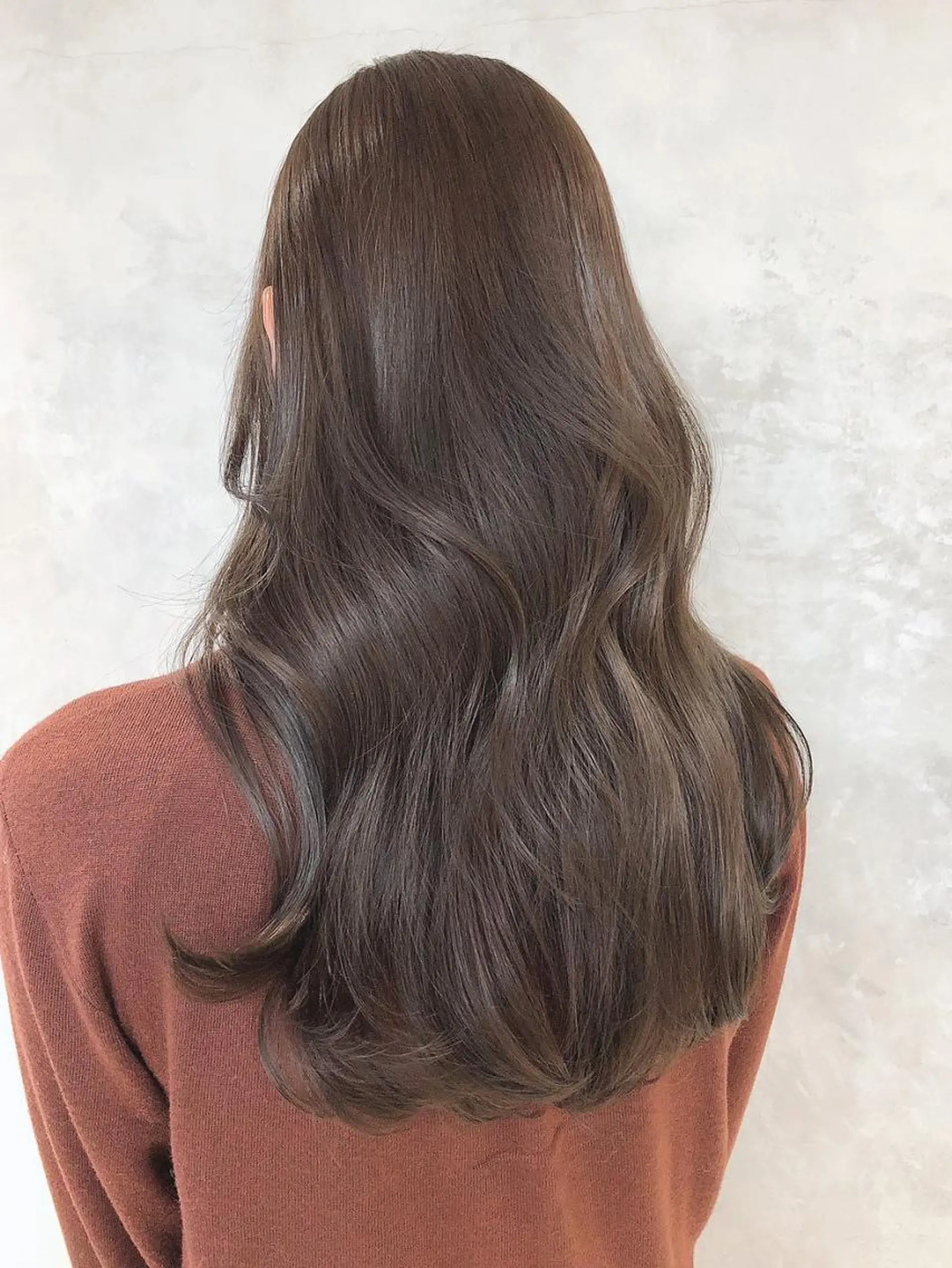 セミロング カット ヘアカラー トリートメント ITbyALBUM 松戸のヘアスタイル