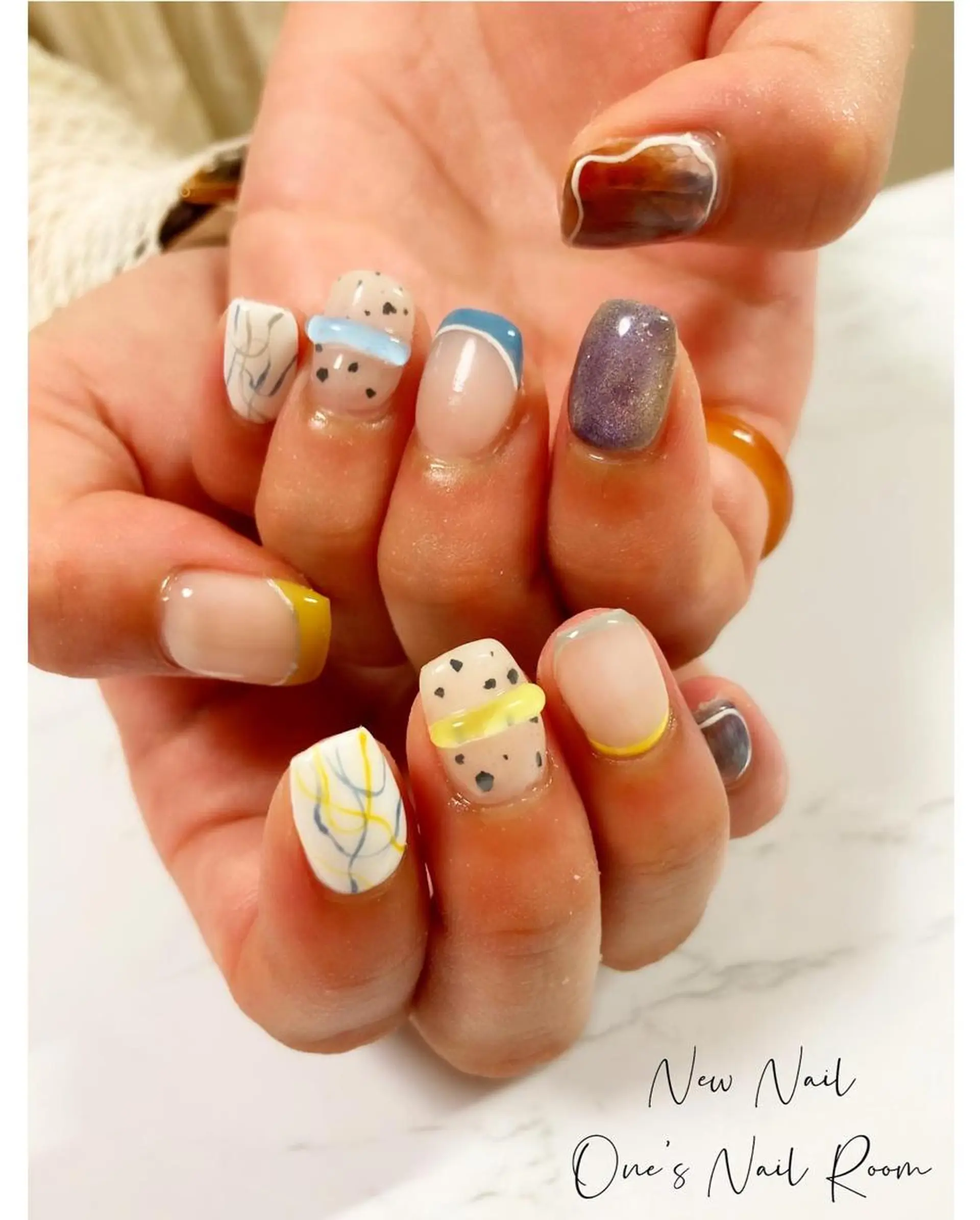 ネイル ハンドネイル One's Nail Roomのネイルデザイン