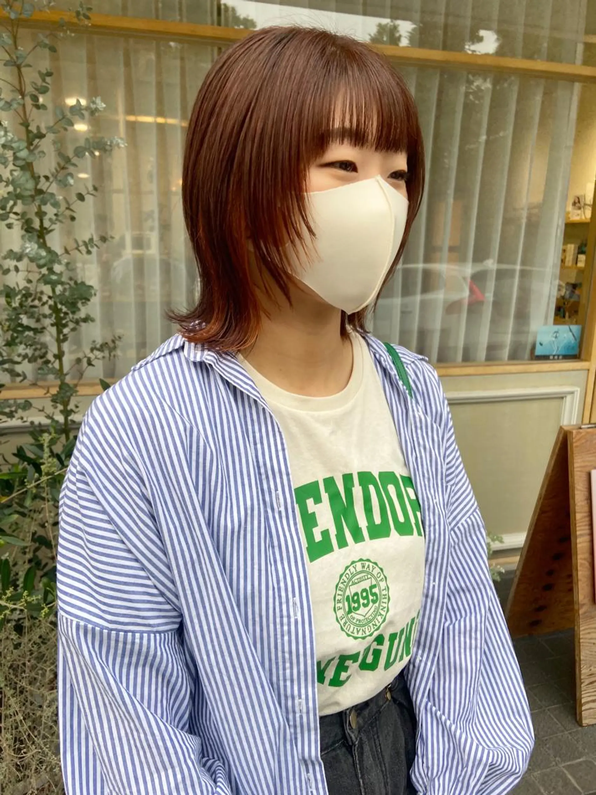 ショート カラー カット ヘアカラー merc.🌿💚 八幡真衣のヘアスタイル