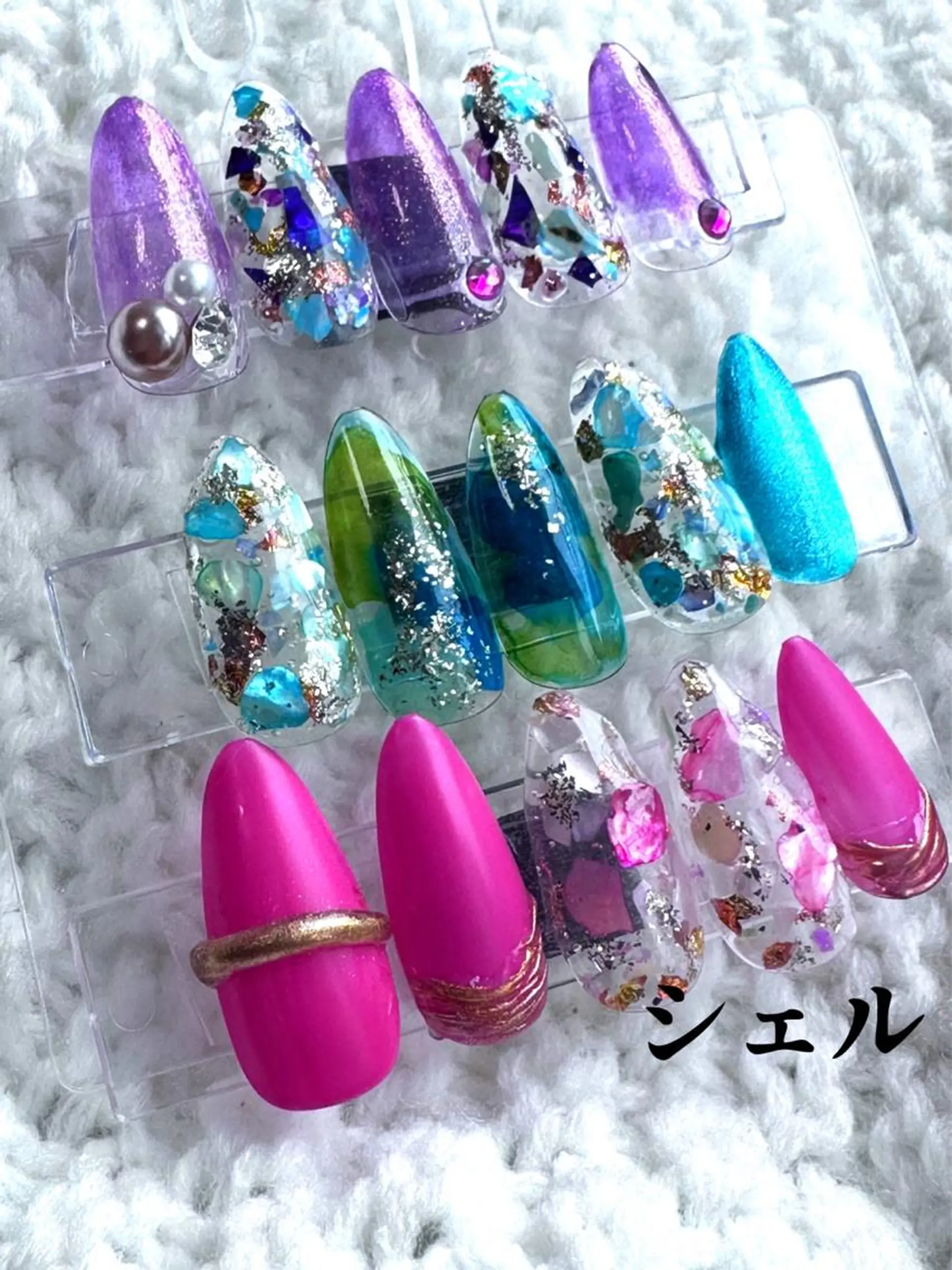 ネイル 新山 聖のネイルデザイン