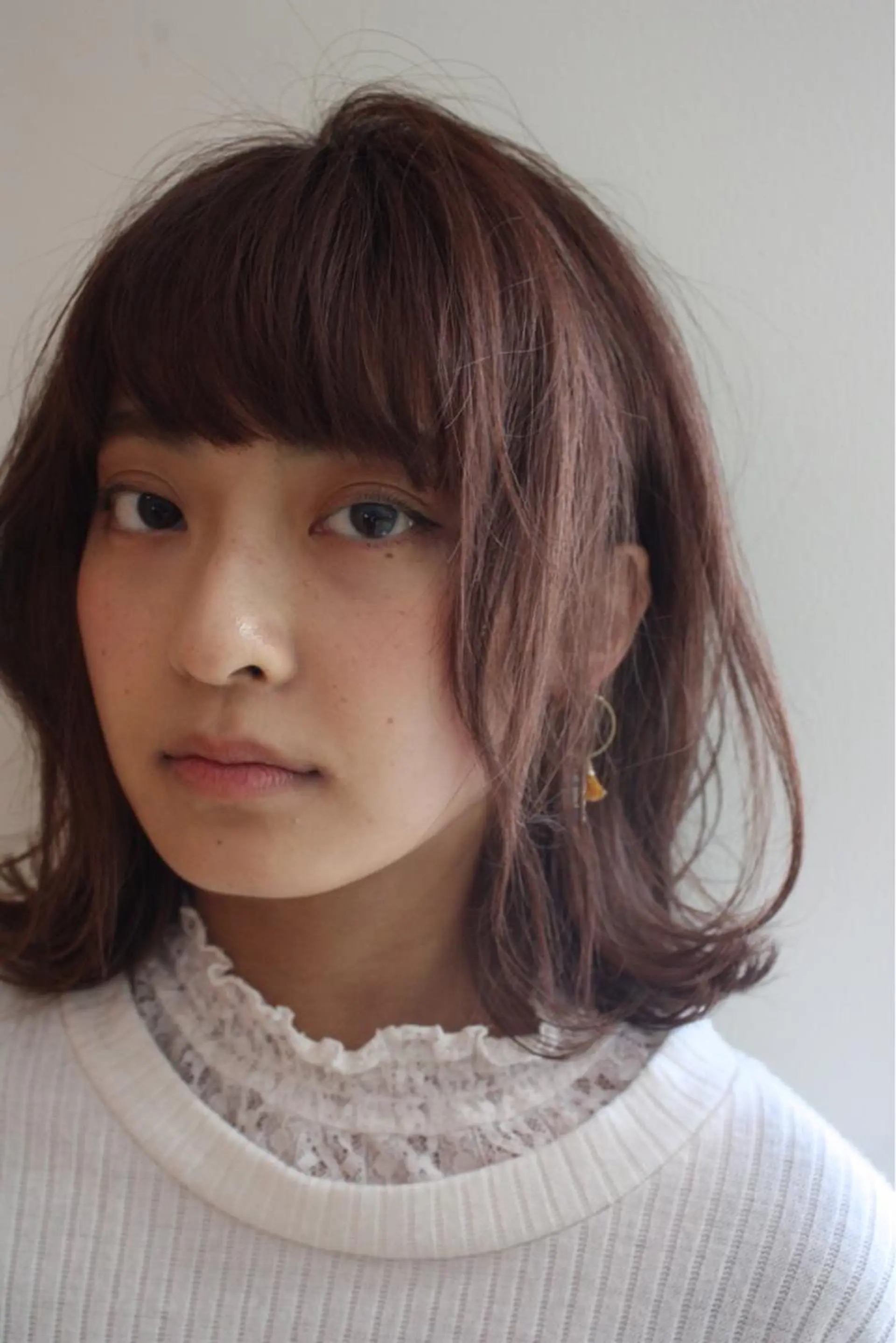 ショート カラー ピンクカラー ボブ ニュアンスカラー🫧 加納のヘアスタイル