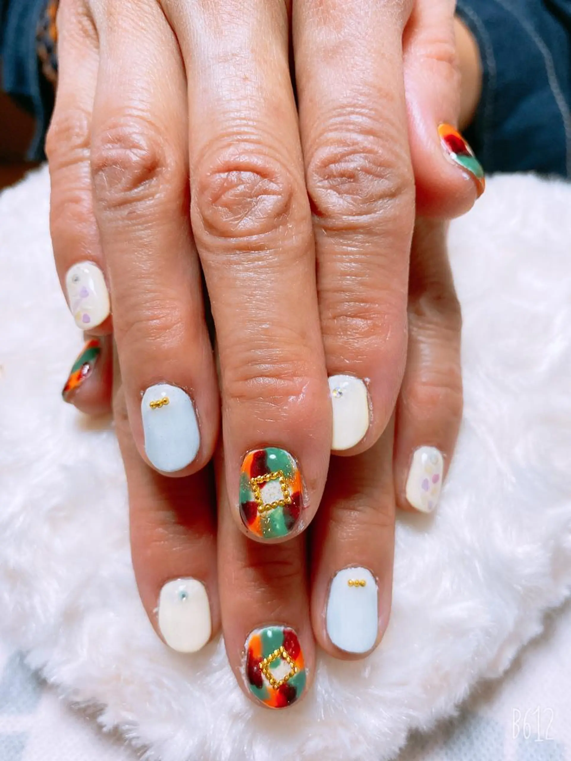 ネイル The Best Beauty受付担当のヘアスタイル