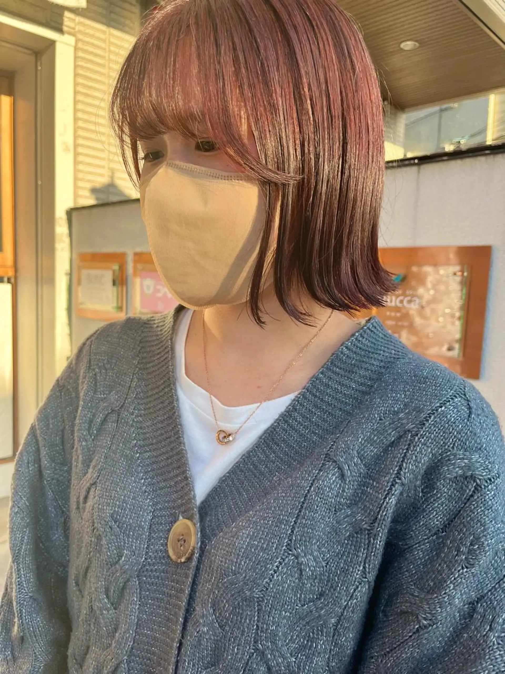 ショート カラー カット ヘアカラー トリートメント 🌼sunc HINAMI🌼のヘアスタイル