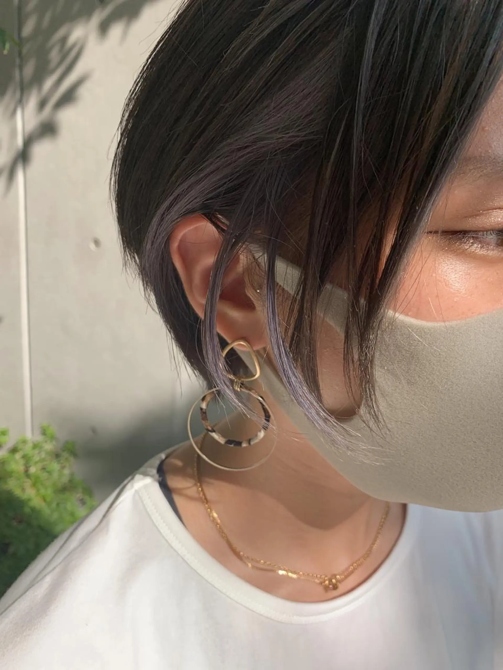 ショート カラー 🌿nudeカラー/ レイヤー/藤原🌿のヘアスタイル