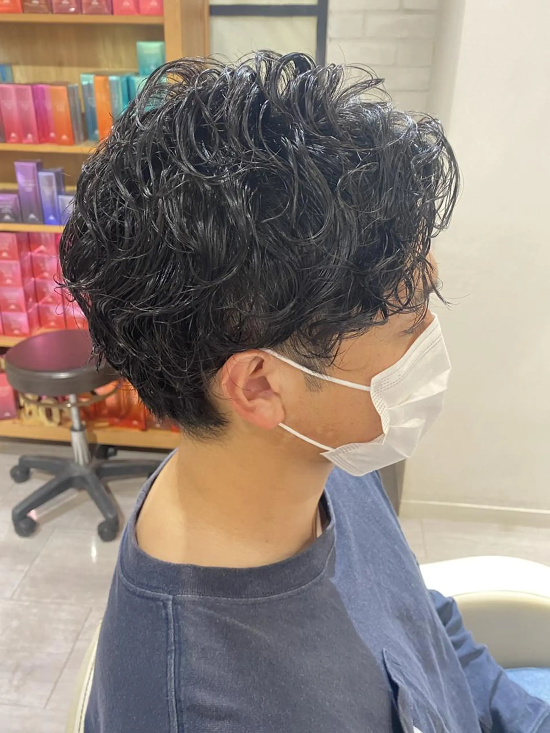 ショート メンズ パーマ カット パーマ メンズパーマ/ メンズカット/タクヤのヘアスタイル