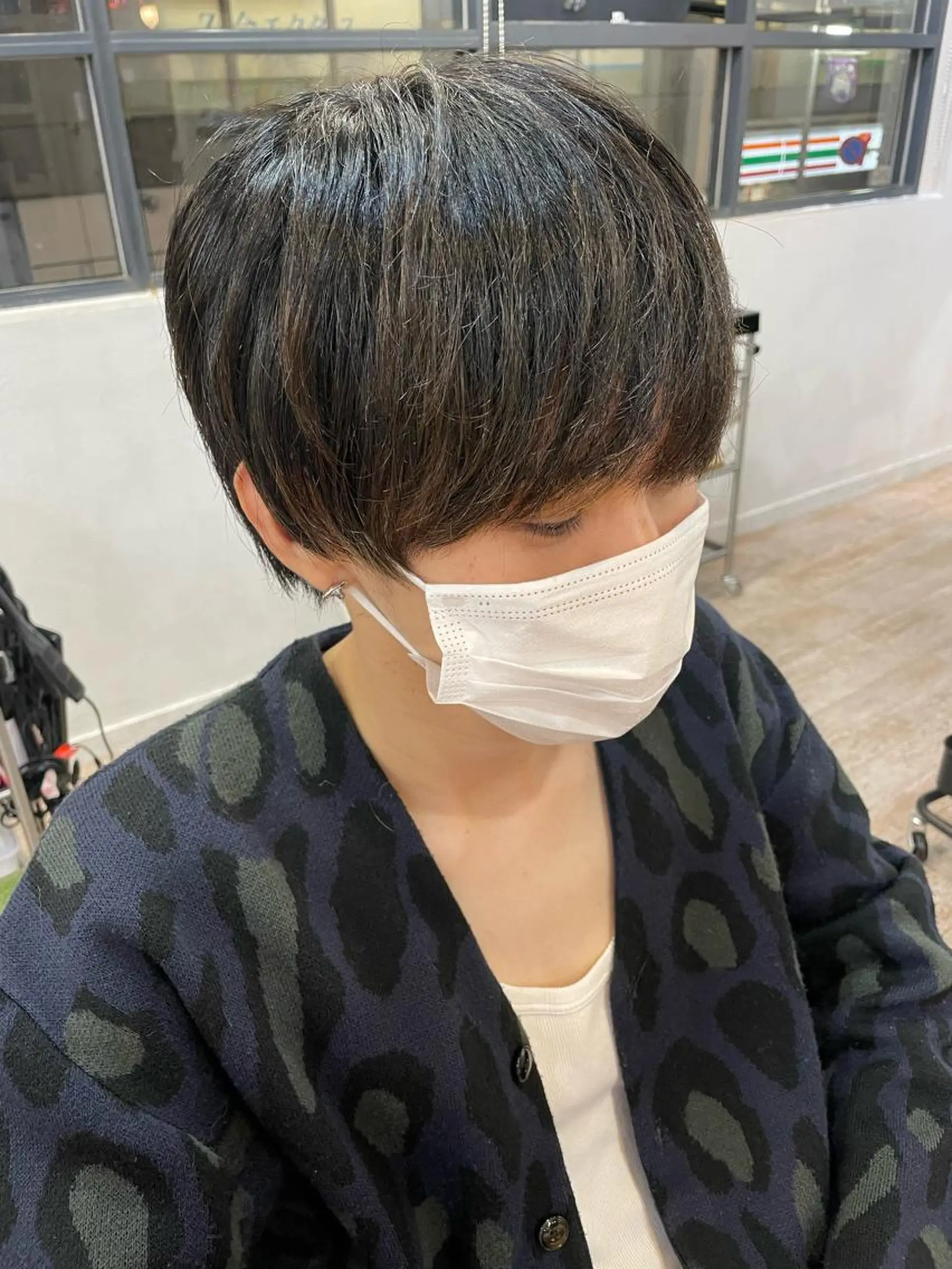 ショート ウルフカット/ボブ りなのヘアスタイル