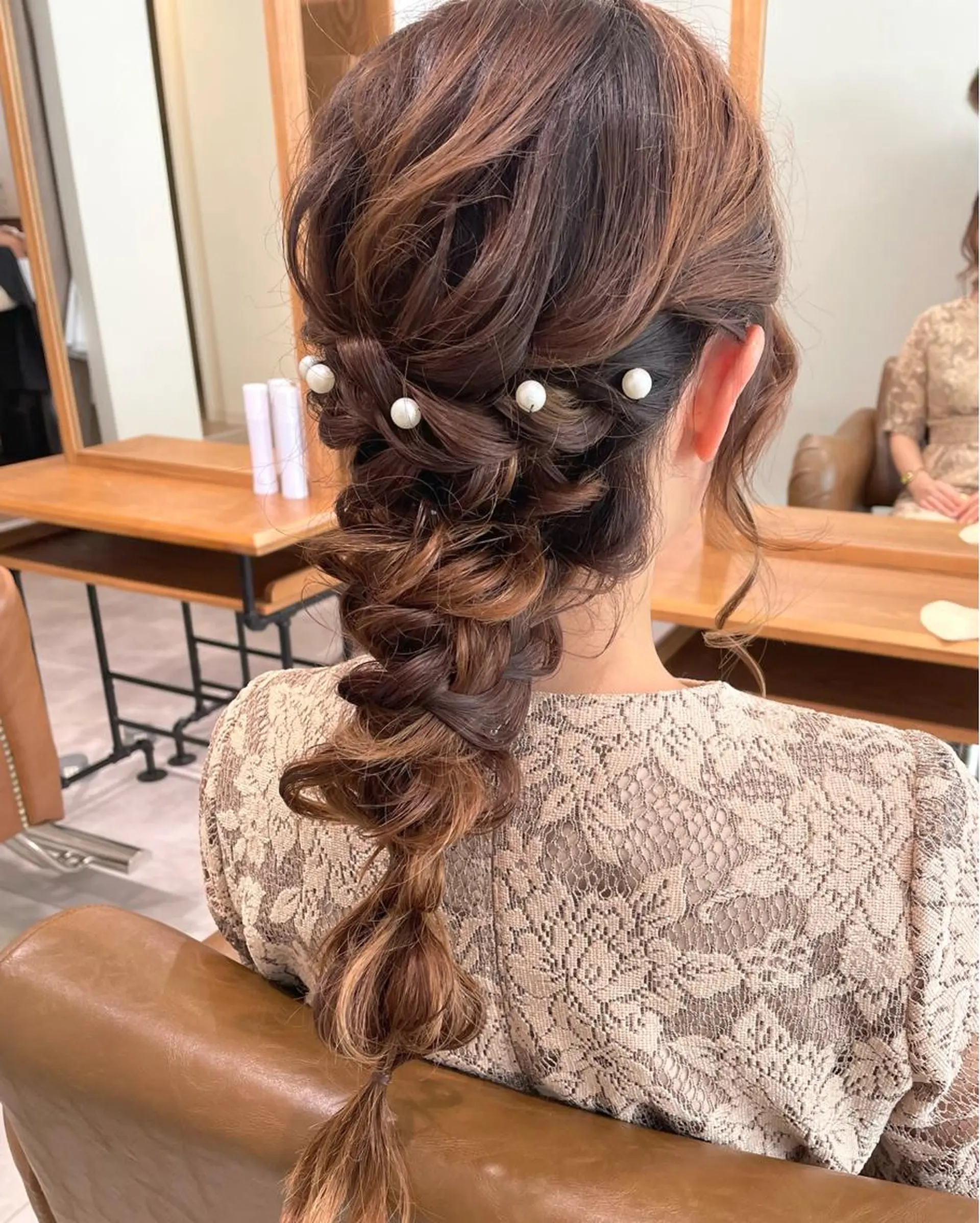 ヘアアレンジ ヘアセット 北九州美容室 🕊️わかな✂︎のヘアスタイル