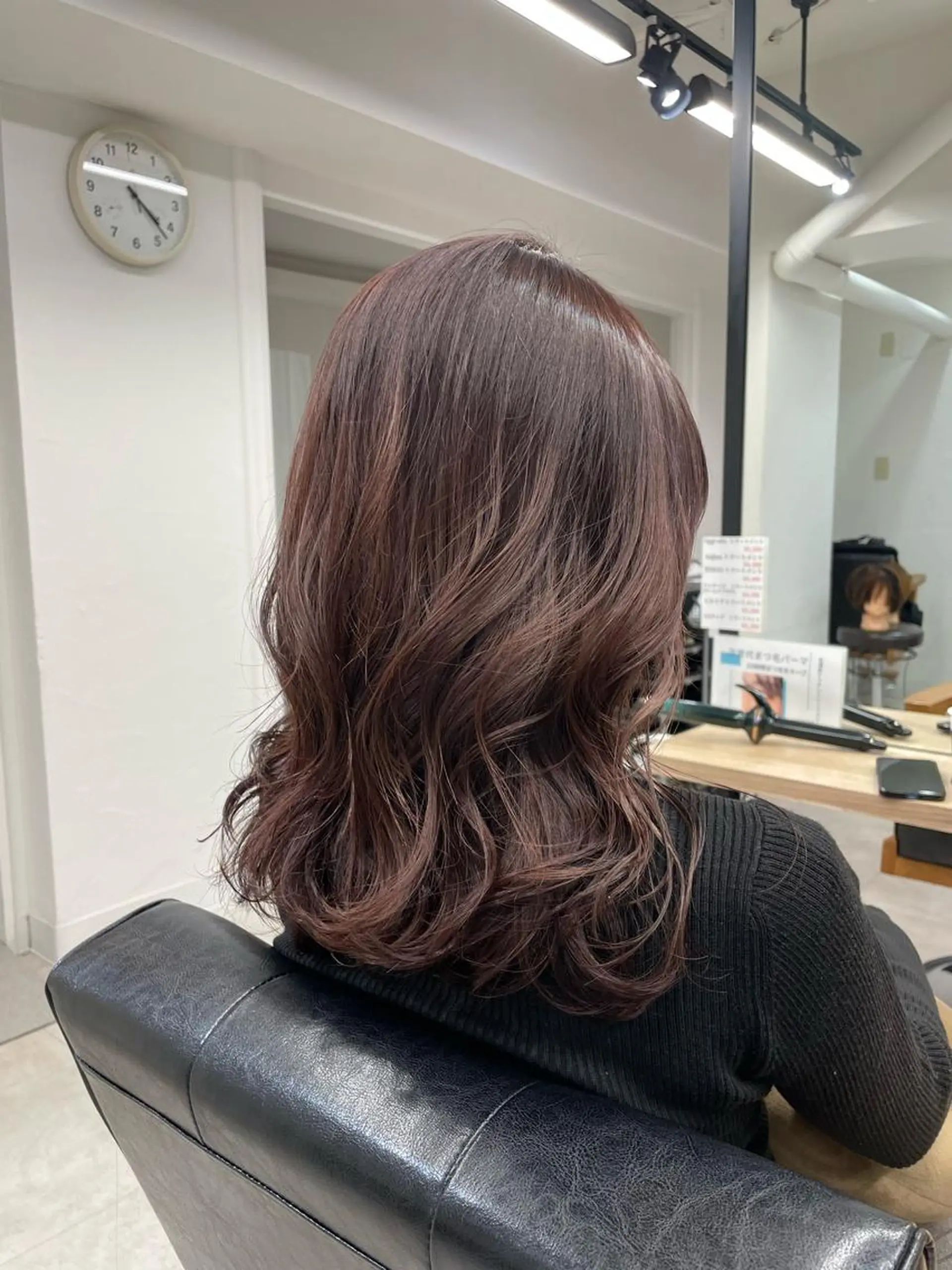 ミディアム ヘアアレンジ 幣 あや乃のヘアスタイル