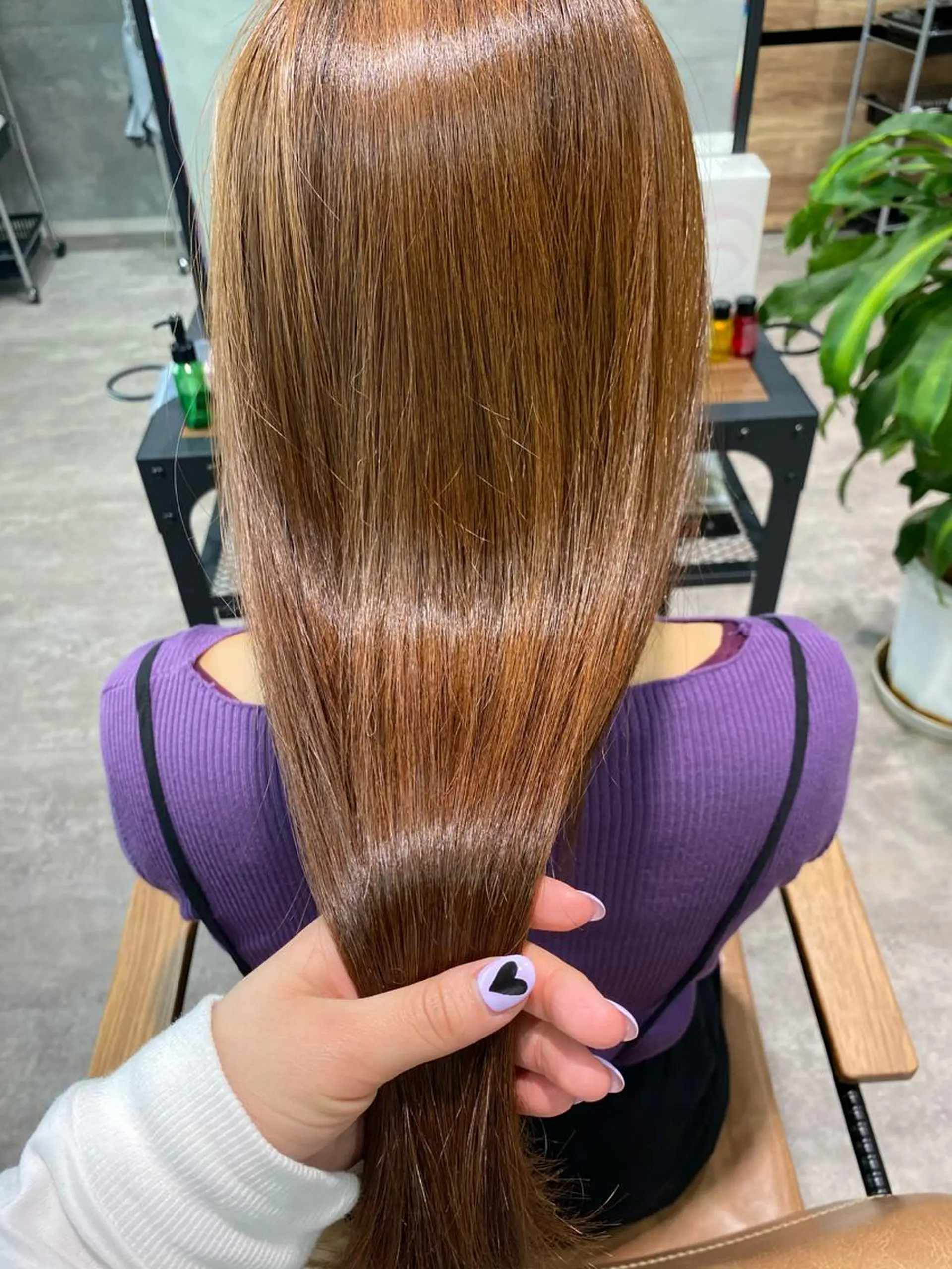 ロング トリートメント 大久保 優香のヘアスタイル