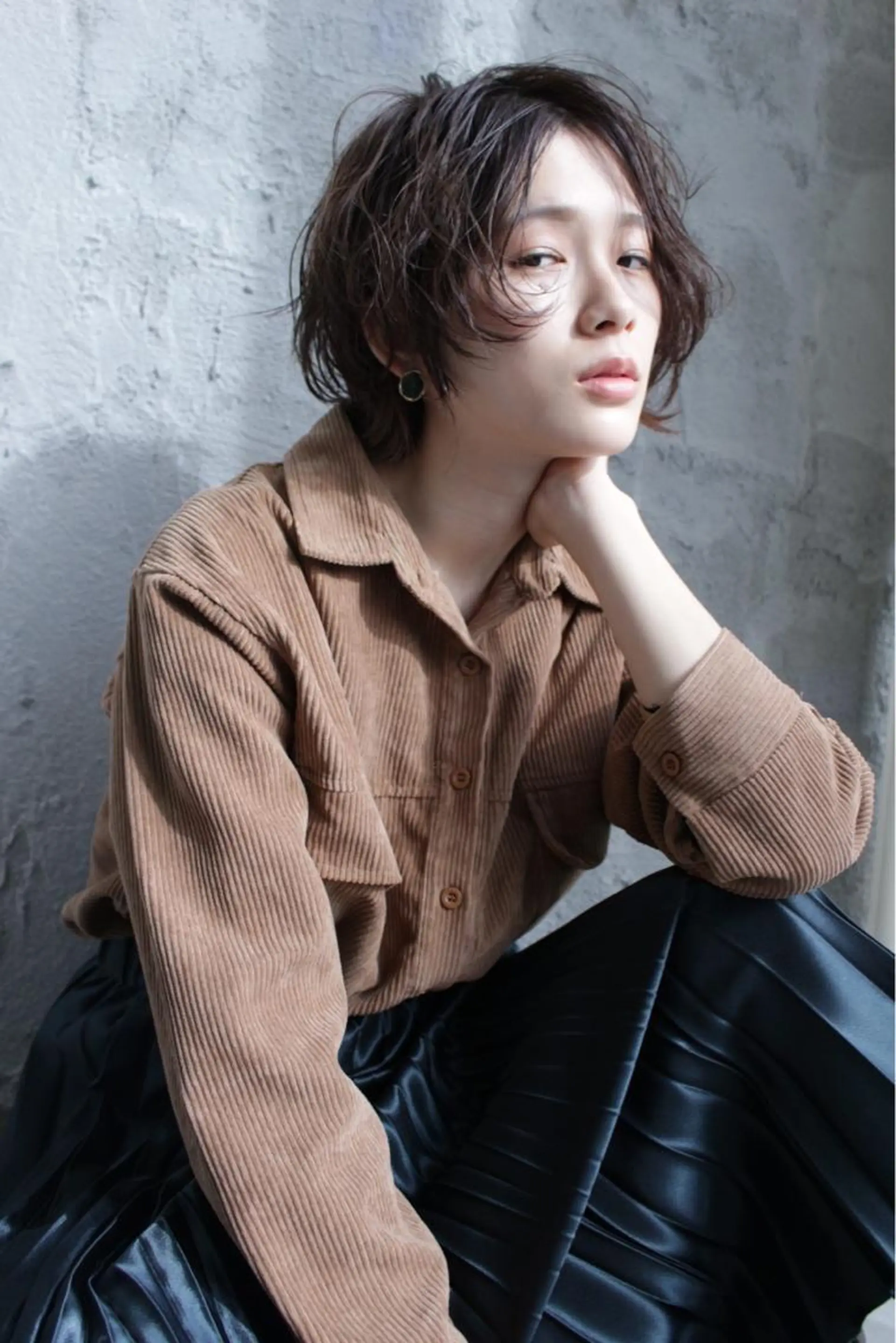 ショート カラー hao所属・西山 頌太のヘアスタイル