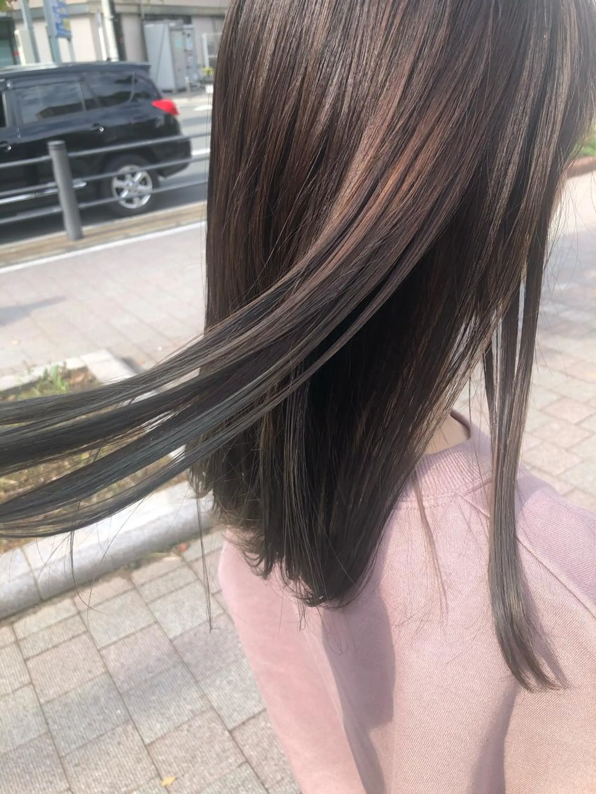 セミロング GO TODAY SHAiRE SALON原宿Stella店所属・GO TODAY シェアサロンのヘアスタイル