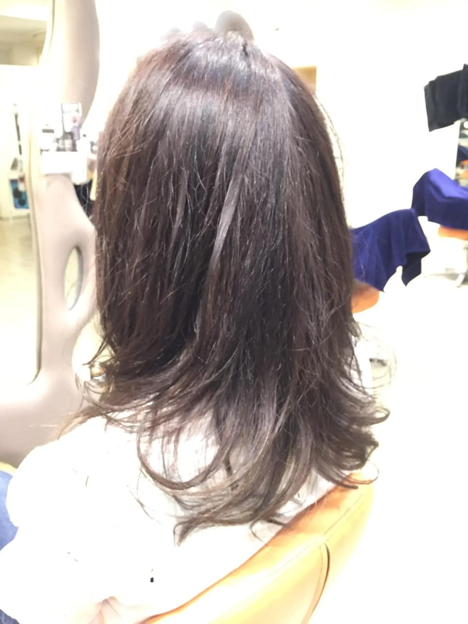 ミディアム カラー ヘアカラー トリートメント パーマスタジオ グレイス はやとのヘアスタイル