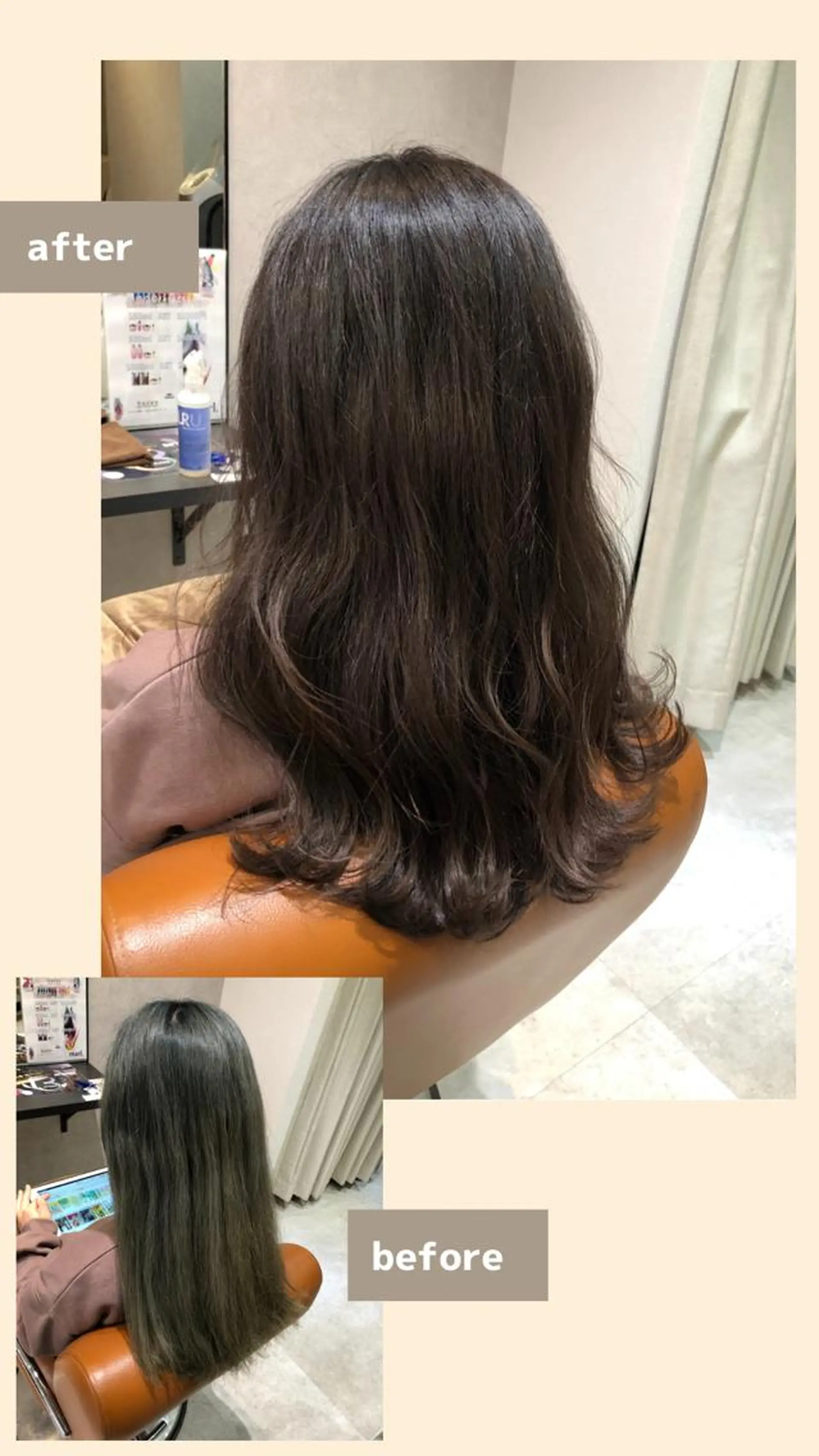 セミロング カラー La fith hair letter所属・Lafith住道 TATSUYAのヘアスタイル