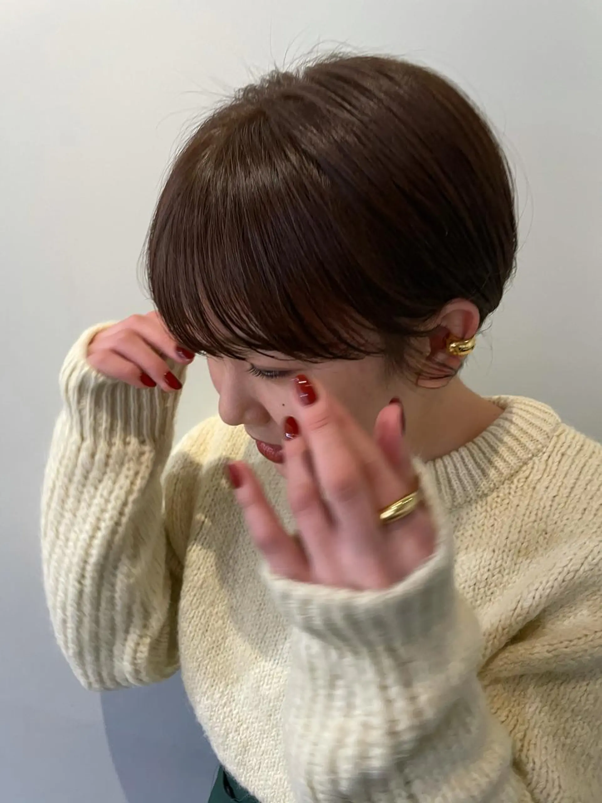 ショート カラー 斉藤 瑞恵のヘアスタイル