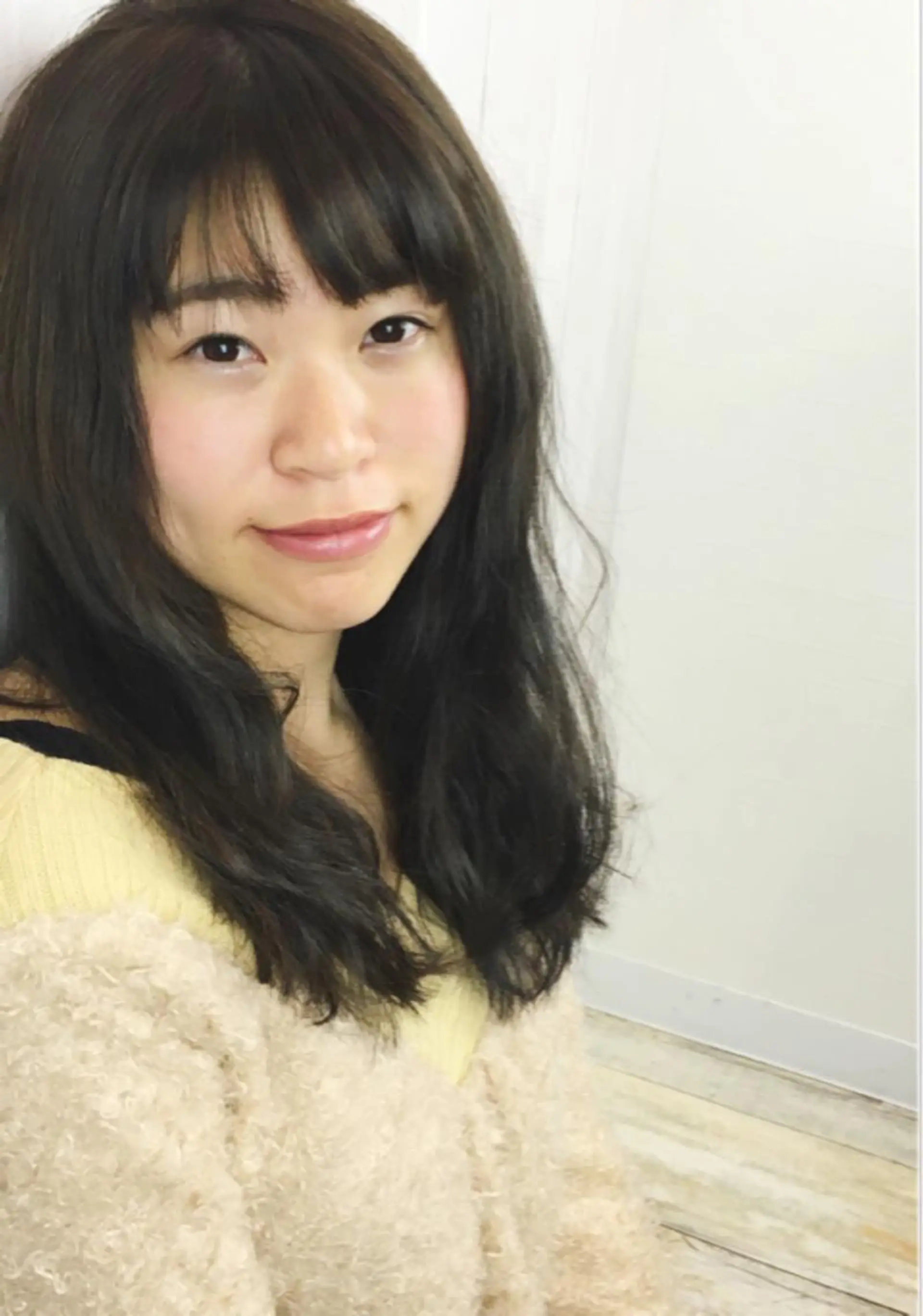 ロング カラー パーマ ナガサカ サチのヘアスタイル